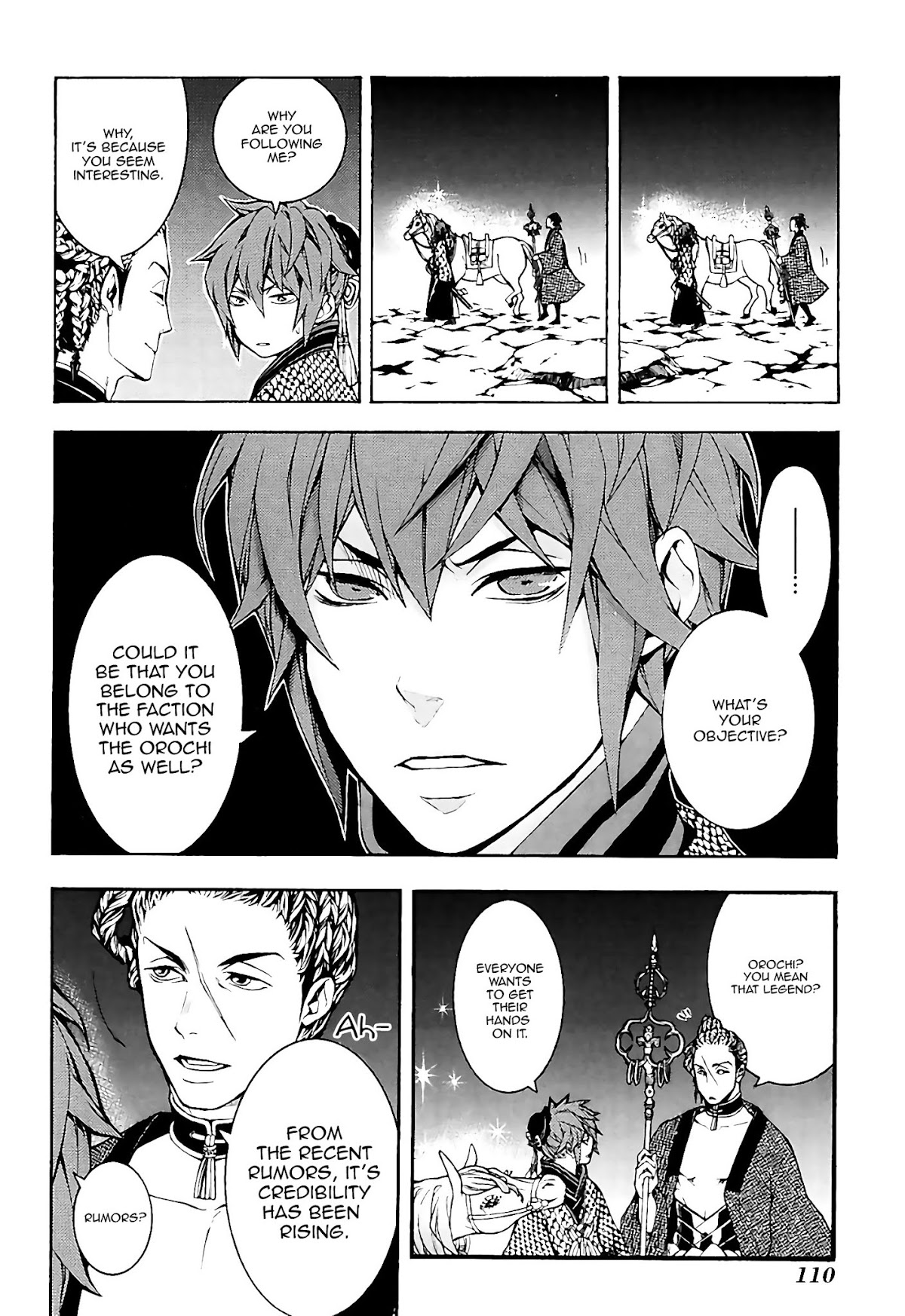 Rengoku ni Warau Chapter 20 page 13 - Chapter 20: The Brazen One, Reunion with the Fierce God