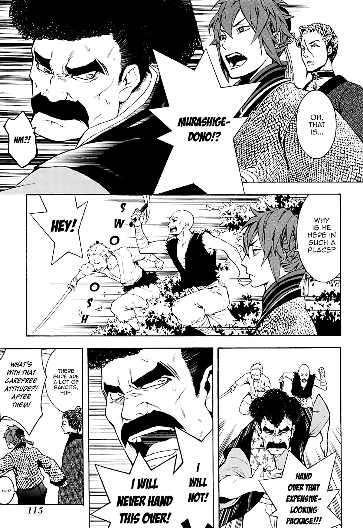 Rengoku ni Warau Chapter 20 page 18 - Chapter 20: The Brazen One, Reunion with the Fierce God