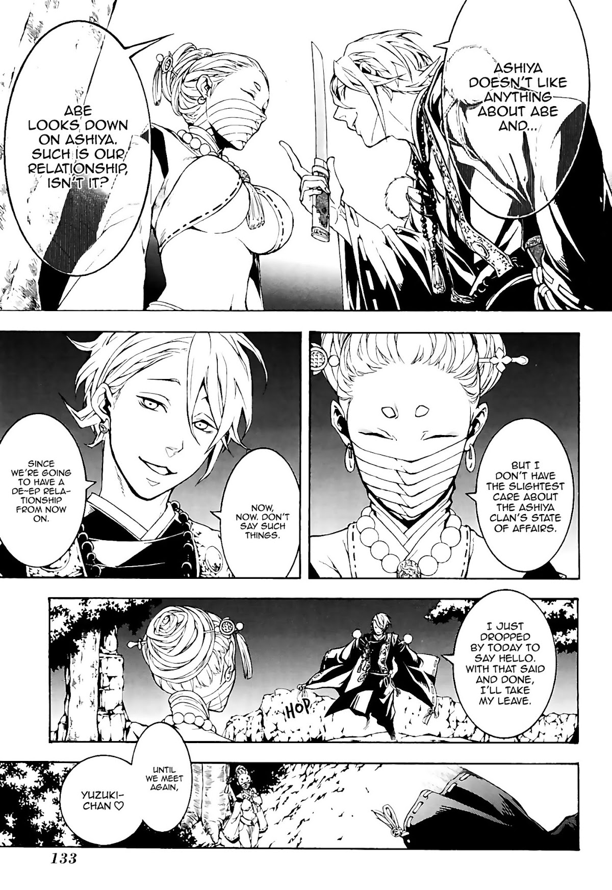 Rengoku ni Warau Chapter 20 page 36 - Chapter 20: The Brazen One, Reunion with the Fierce God