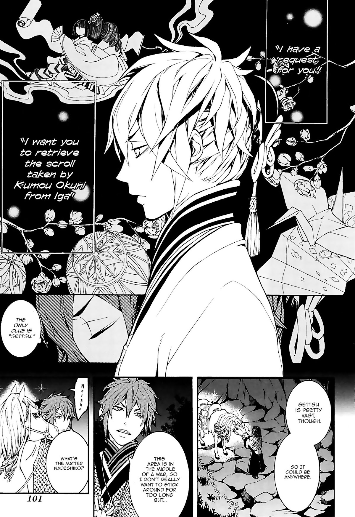 Rengoku ni Warau Chapter 20 page 4 - Chapter 20: The Brazen One, Reunion with the Fierce God
