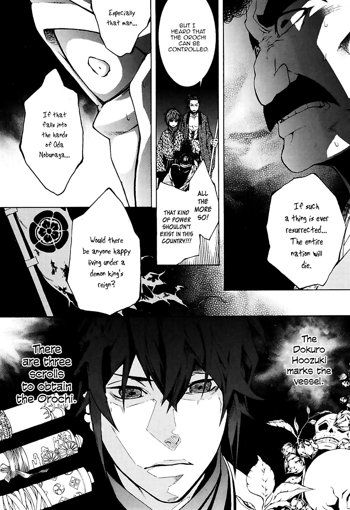Rengoku ni Warau Chapter 21 page 14 - Chapter 21: Murashige, Rebellion Against the Demon King