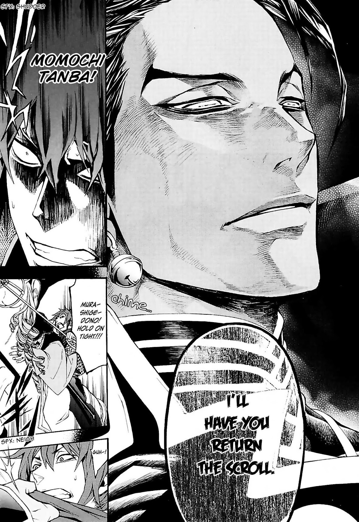Rengoku ni Warau Chapter 21 page 33 - Chapter 21: Murashige, Rebellion Against the Demon King