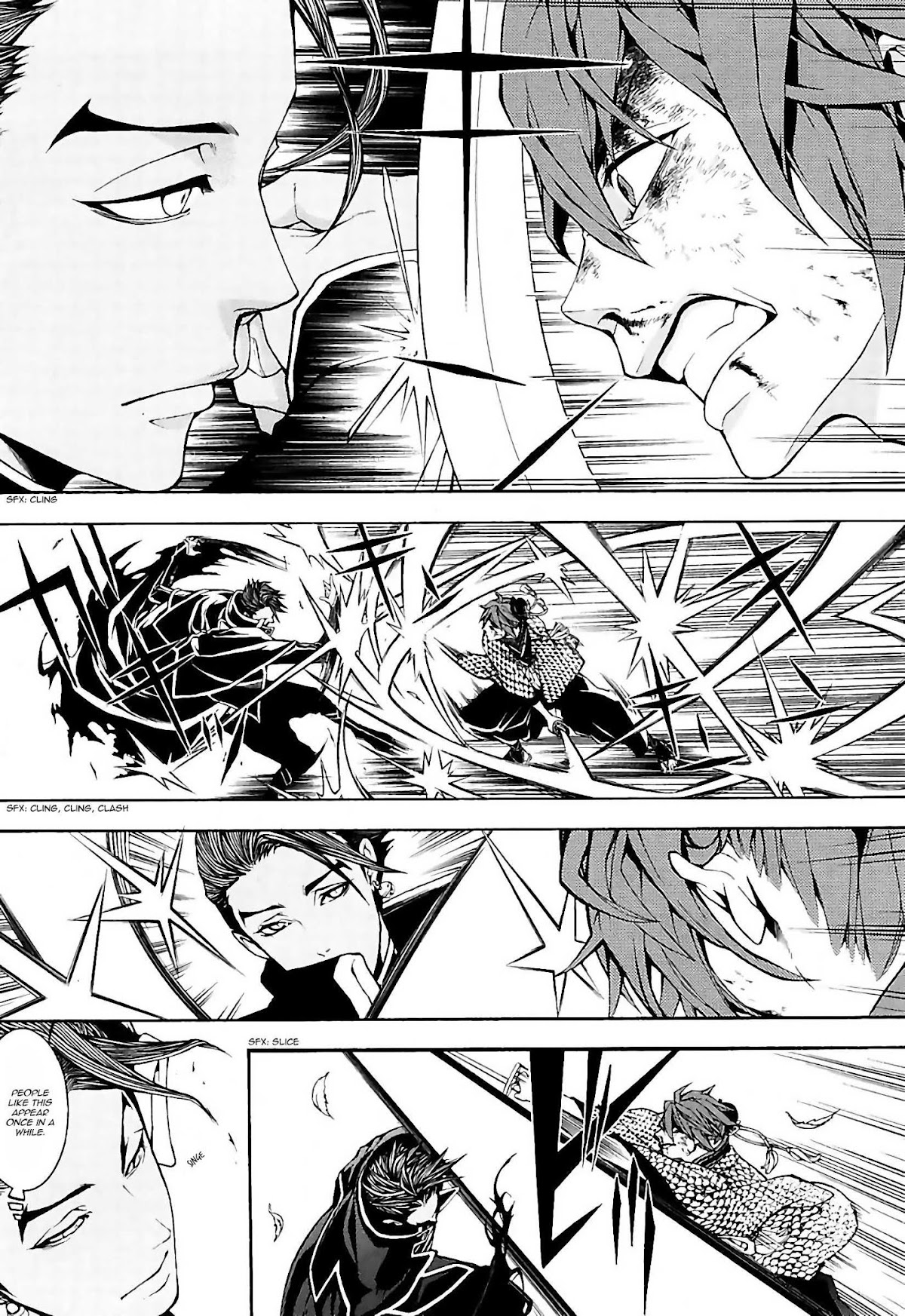 Rengoku ni Warau Chapter 22 page 15 - Chapter 22: The Warrior, Lapsing into Chaos in Settsu