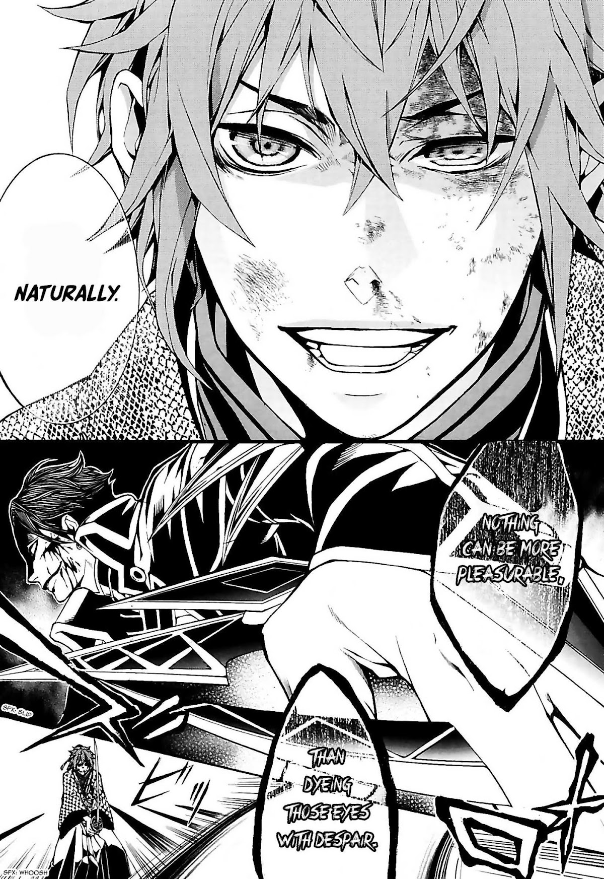 Rengoku ni Warau Chapter 22 page 19 - Chapter 22: The Warrior, Lapsing into Chaos in Settsu