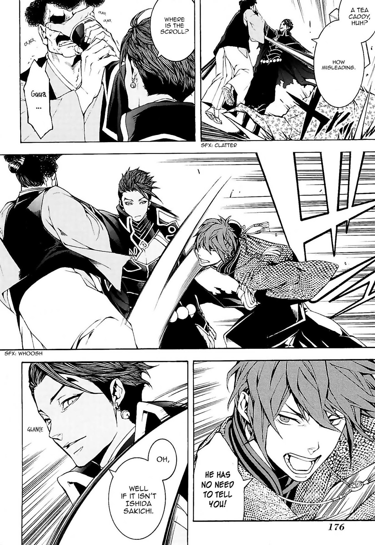 Rengoku ni Warau Chapter 22 page 2 - Chapter 22: The Warrior, Lapsing into Chaos in Settsu