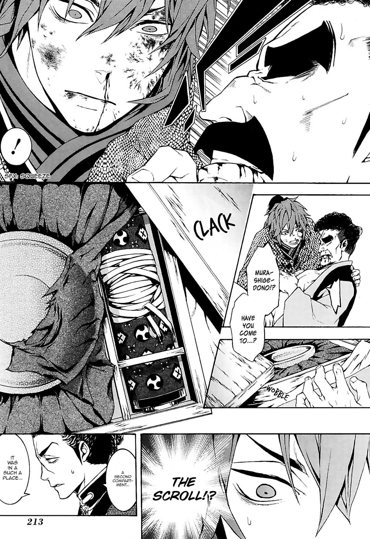 Rengoku ni Warau Chapter 22 page 36 - Chapter 22: The Warrior, Lapsing into Chaos in Settsu