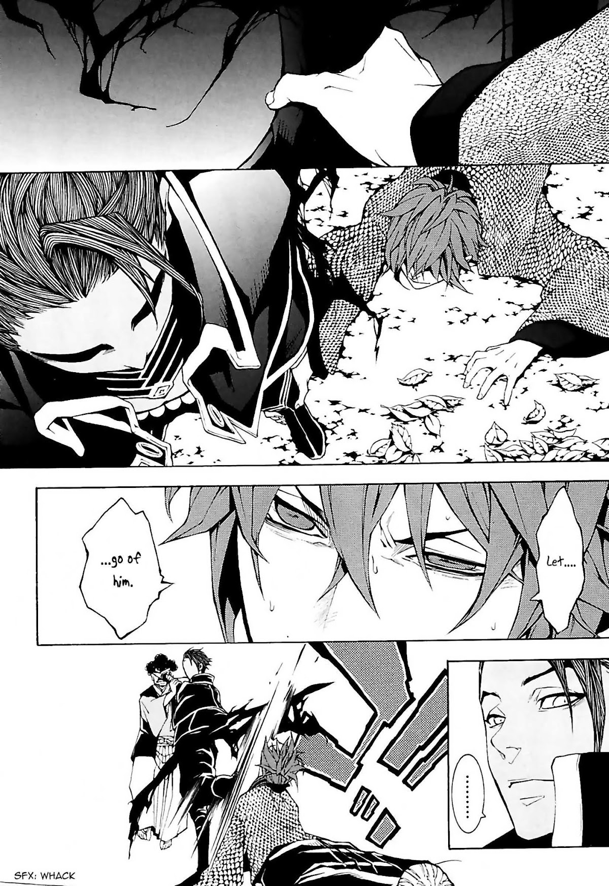 Rengoku ni Warau Chapter 22 page 4 - Chapter 22: The Warrior, Lapsing into Chaos in Settsu