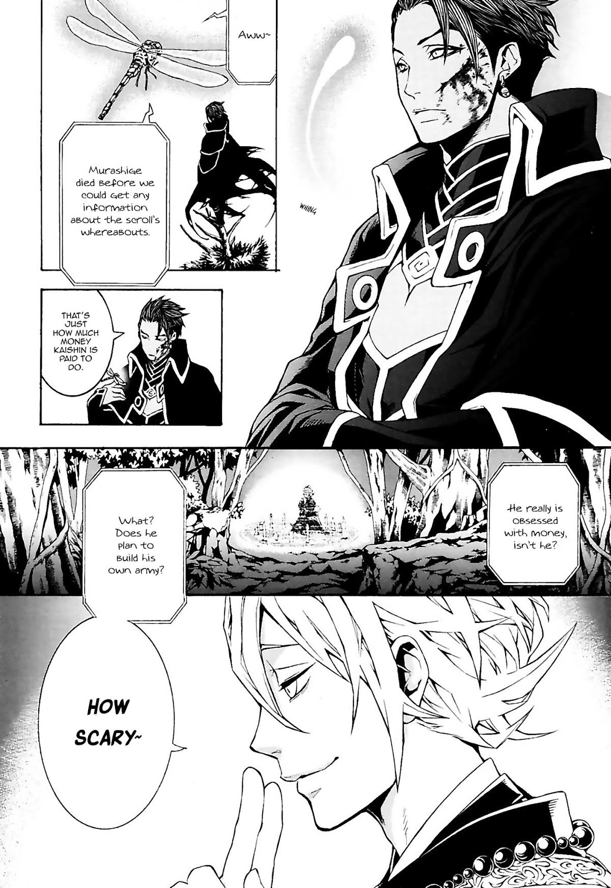 Rengoku ni Warau Chapter 22 page 41 - Chapter 22: The Warrior, Lapsing into Chaos in Settsu