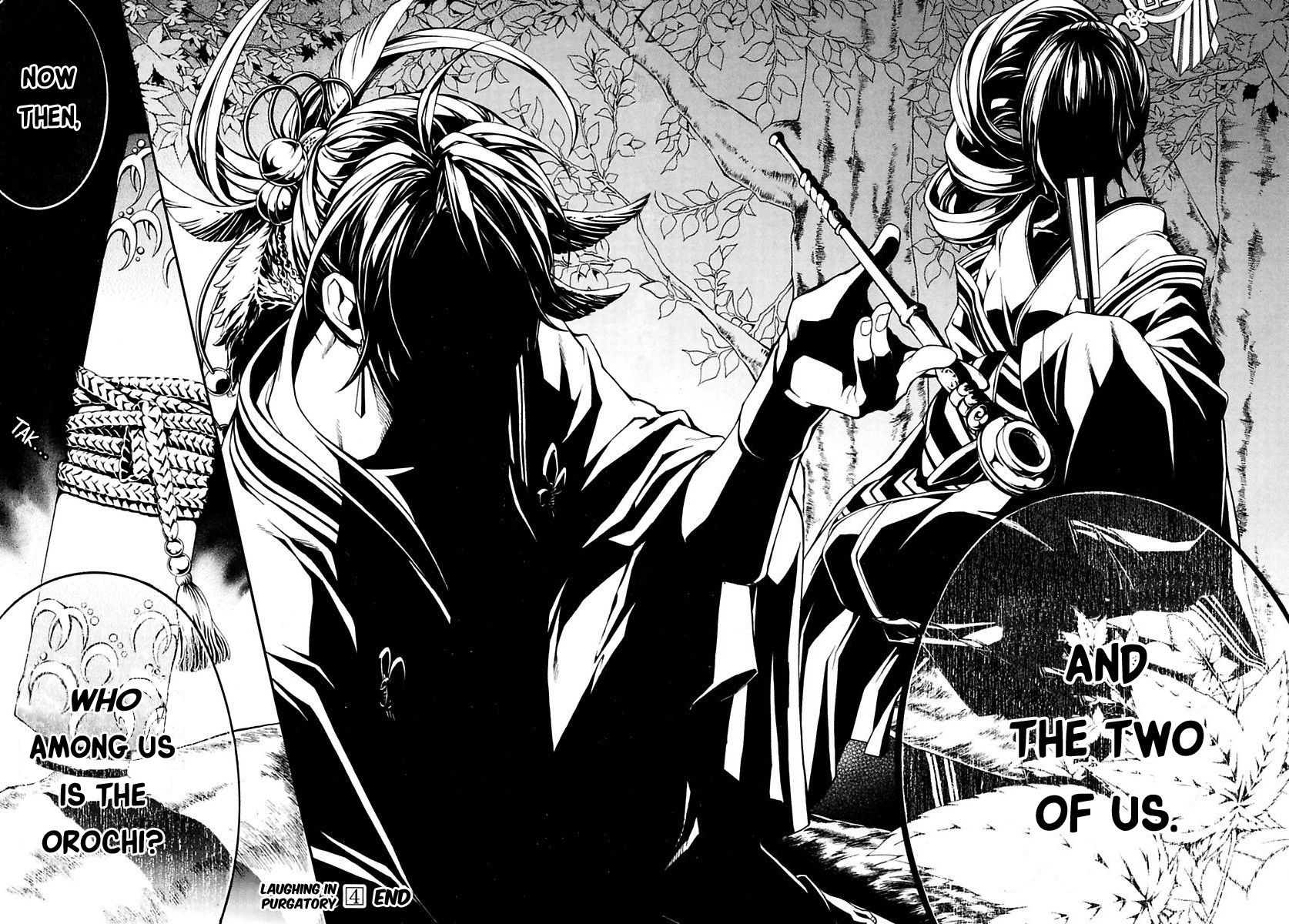 Rengoku ni Warau Chapter 22 page 44 - Chapter 22: The Warrior, Lapsing into Chaos in Settsu