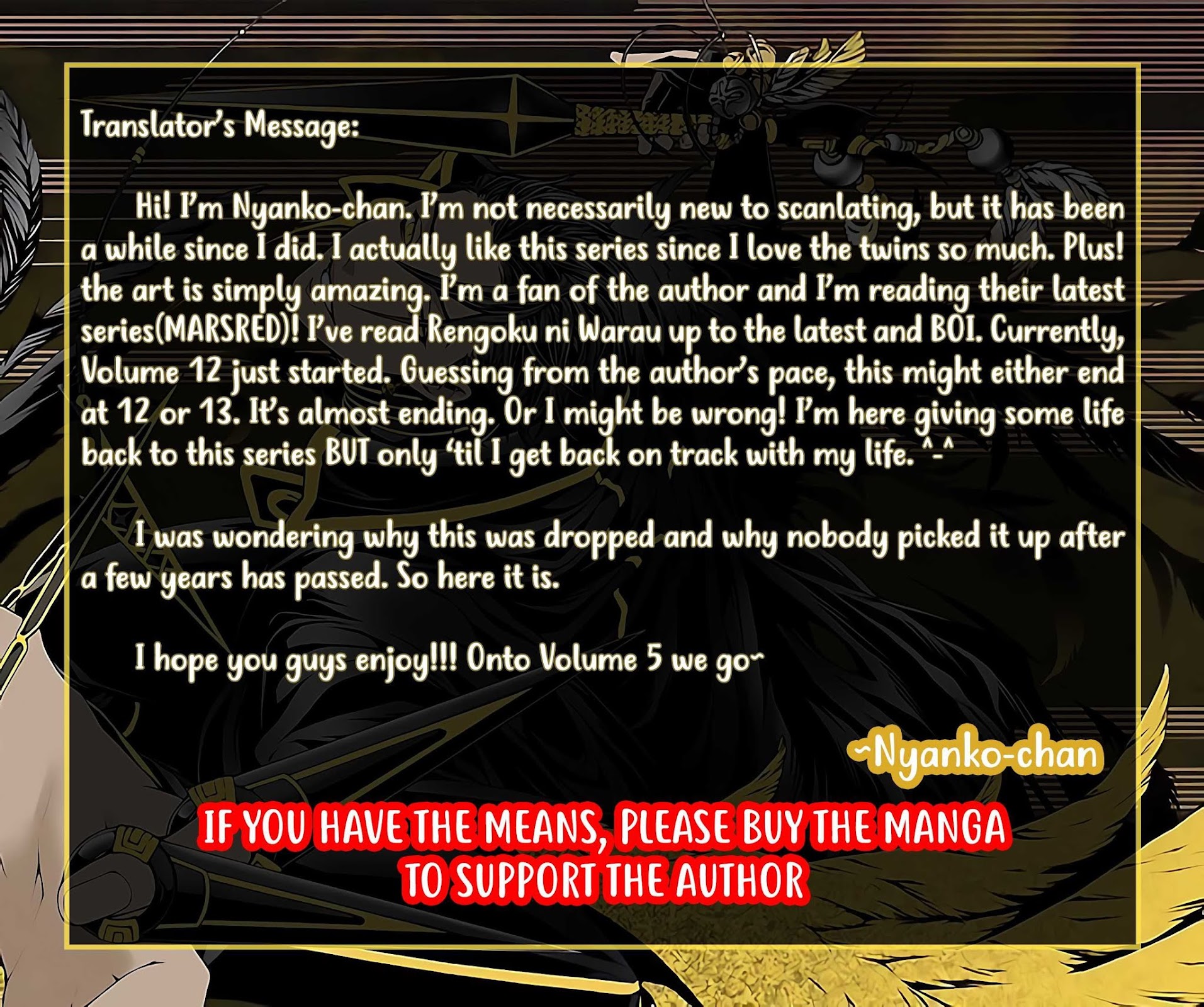 Rengoku ni Warau Chapter 22 page 49 - Chapter 22: The Warrior, Lapsing into Chaos in Settsu