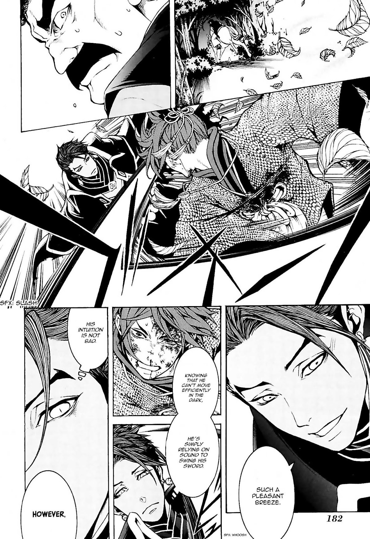 Rengoku ni Warau Chapter 22 page 8 - Chapter 22: The Warrior, Lapsing into Chaos in Settsu