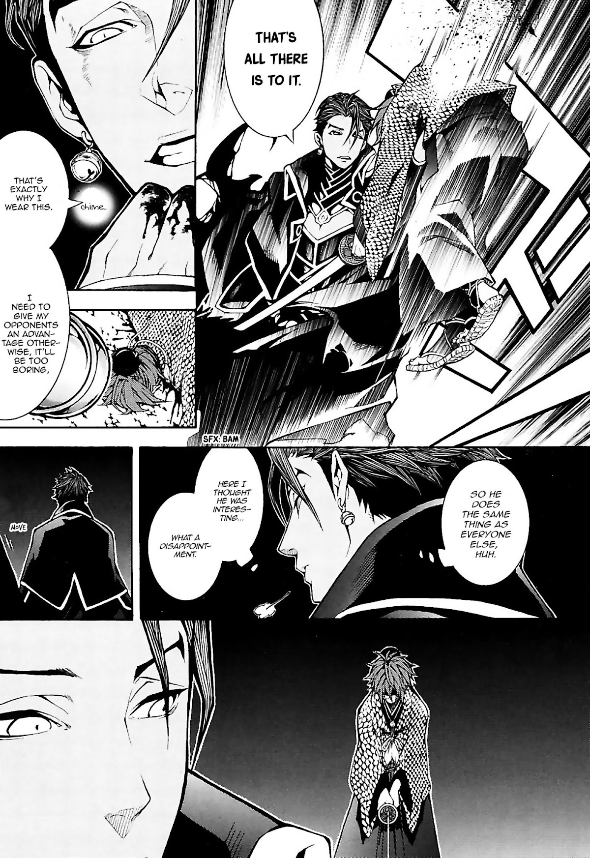 Rengoku ni Warau Chapter 22 page 9 - Chapter 22: The Warrior, Lapsing into Chaos in Settsu