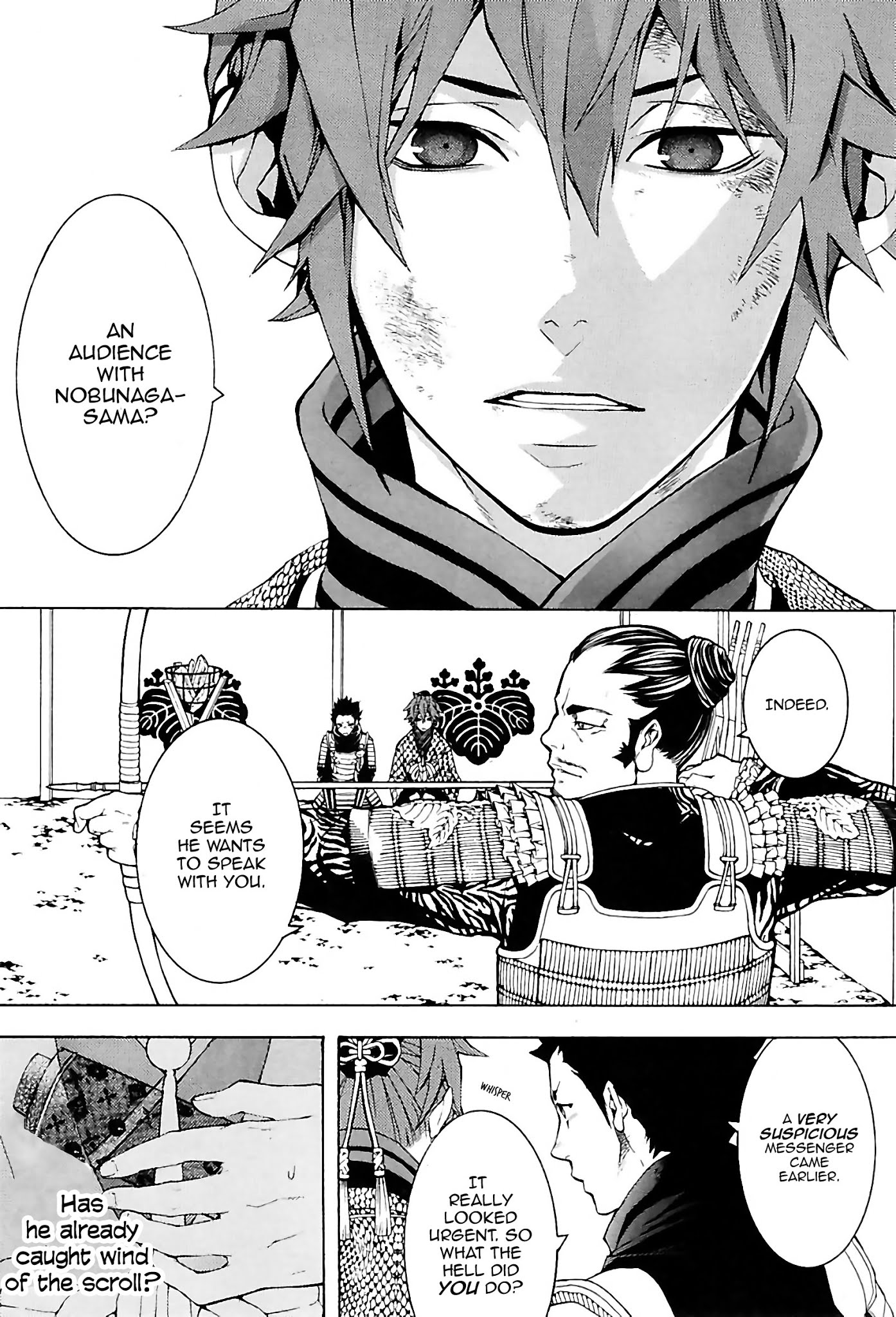 Rengoku ni Warau Chapter 23 page 22 - Chapter 23: The Hundred Demon Parade, Gathering of the Vessels
