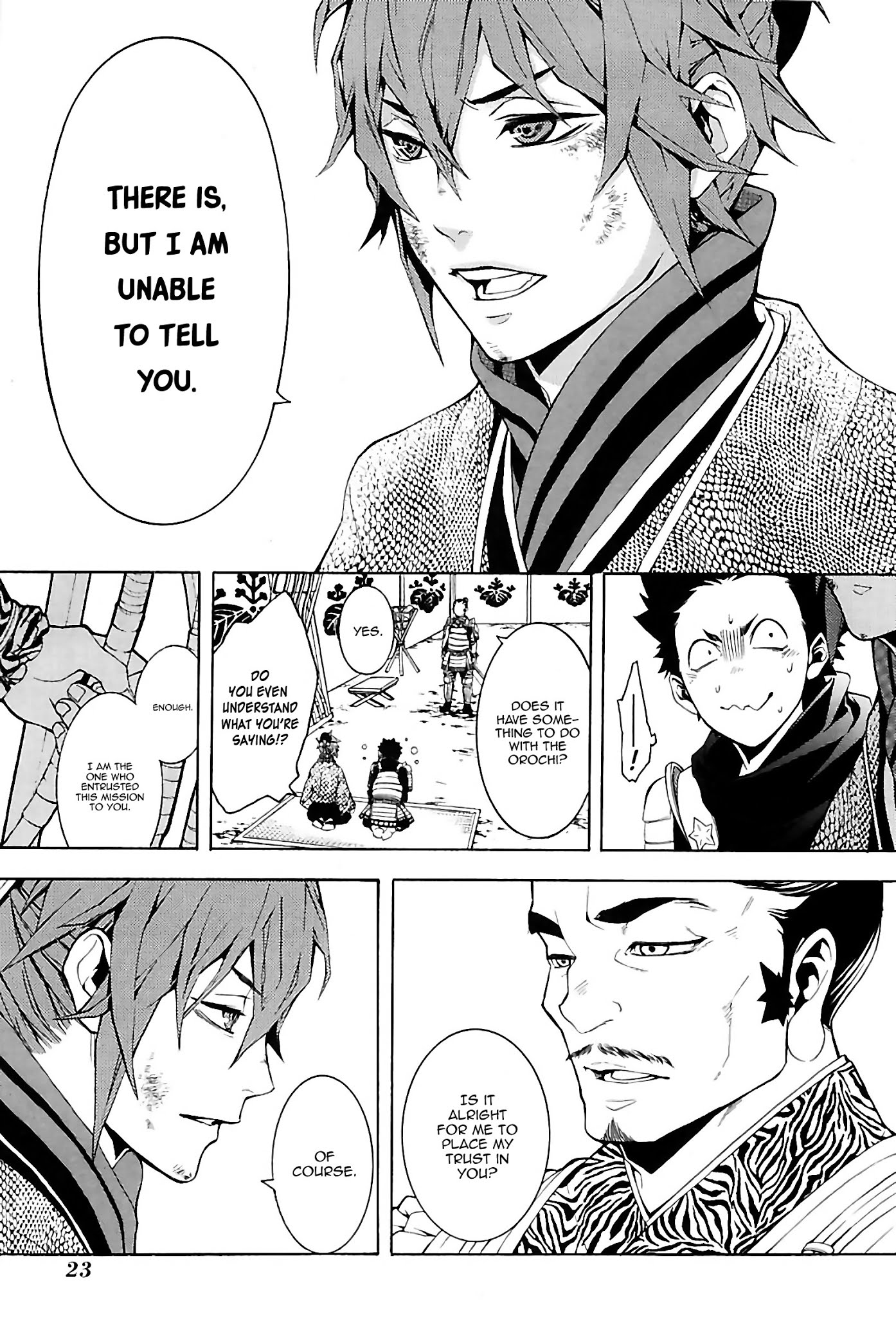 Rengoku ni Warau Chapter 23 page 24 - Chapter 23: The Hundred Demon Parade, Gathering of the Vessels