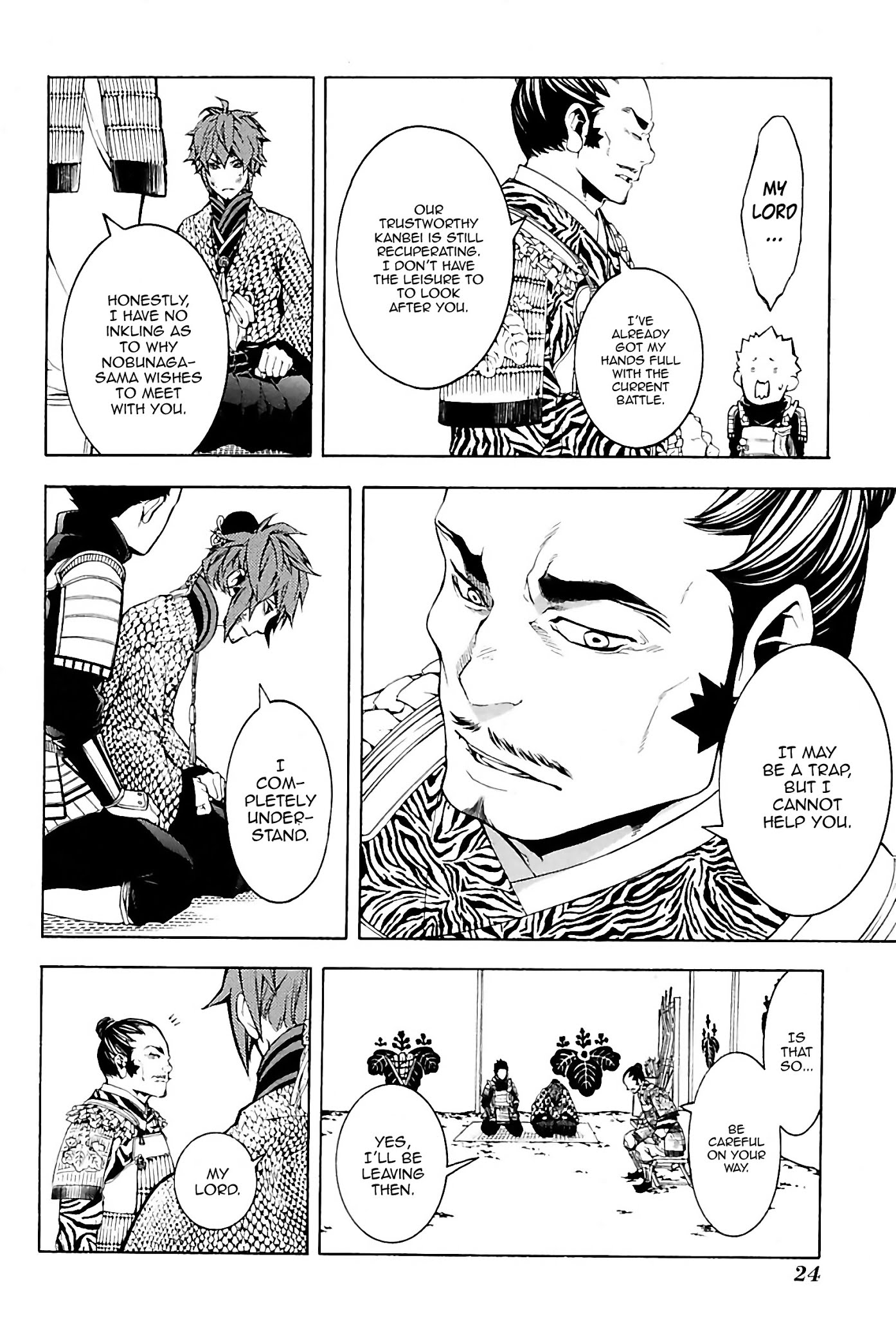 Rengoku ni Warau Chapter 23 page 25 - Chapter 23: The Hundred Demon Parade, Gathering of the Vessels