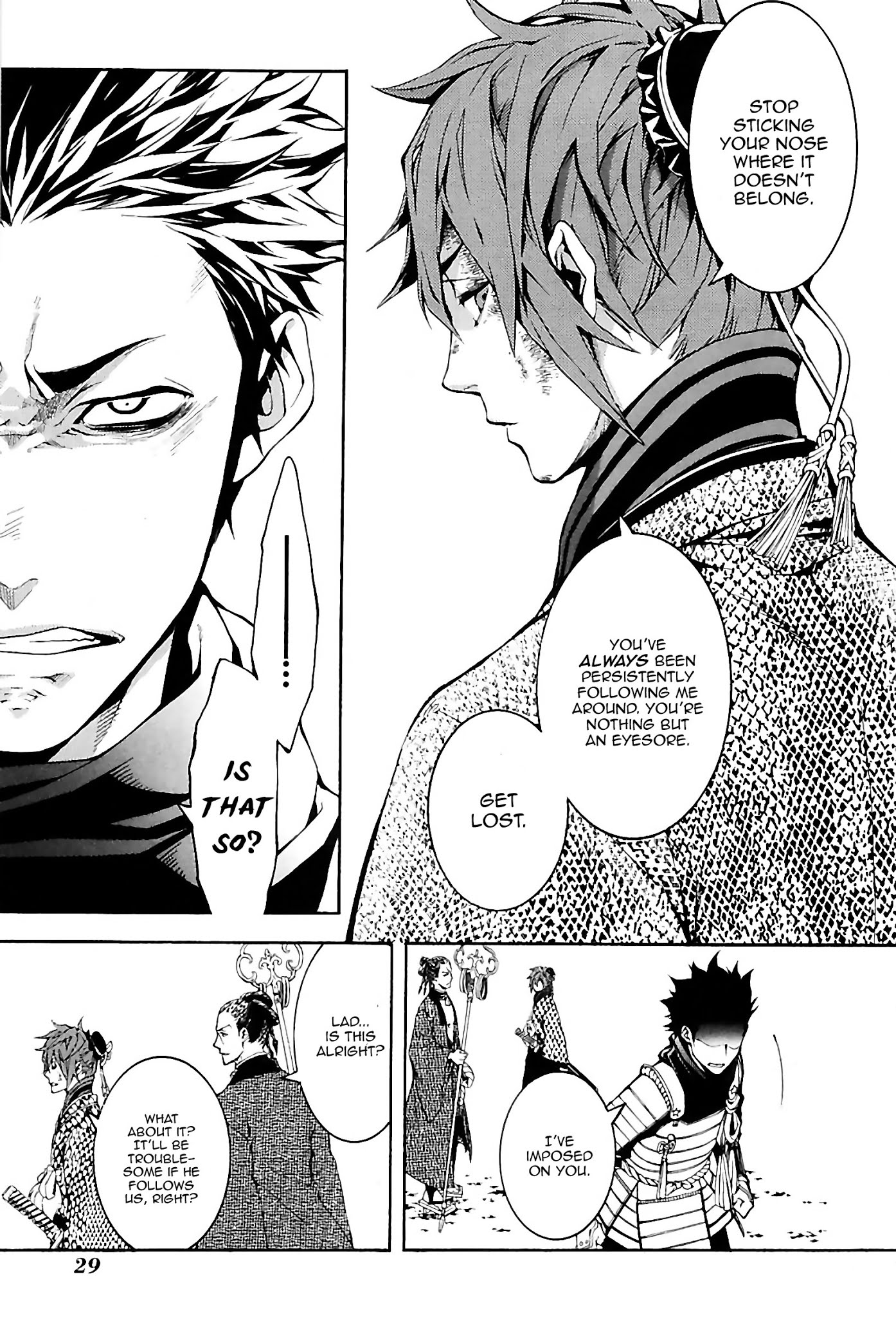 Rengoku ni Warau Chapter 23 page 30 - Chapter 23: The Hundred Demon Parade, Gathering of the Vessels