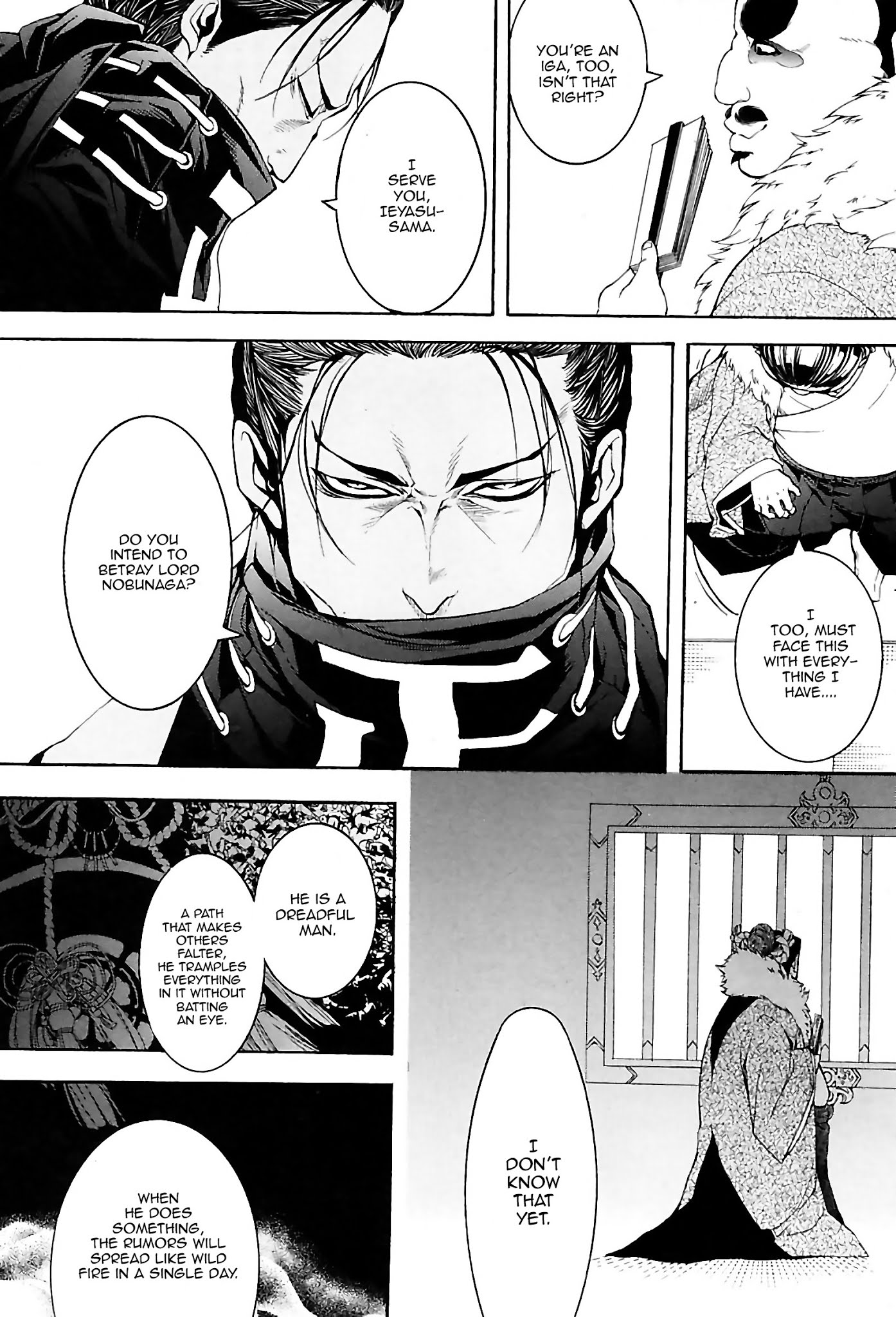 Rengoku ni Warau Chapter 23 page 9 - Chapter 23: The Hundred Demon Parade, Gathering of the Vessels