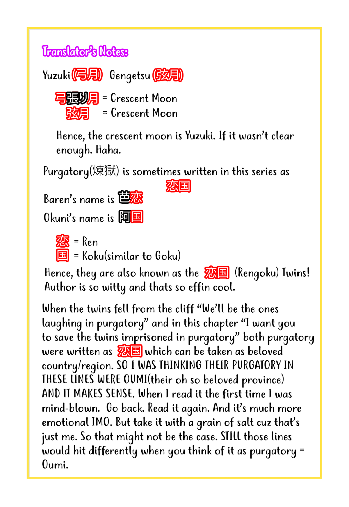 Rengoku ni Warau Chapter 24 page 38 - Chapter 24: The Crescent Moon, Shining in Between the Clouds