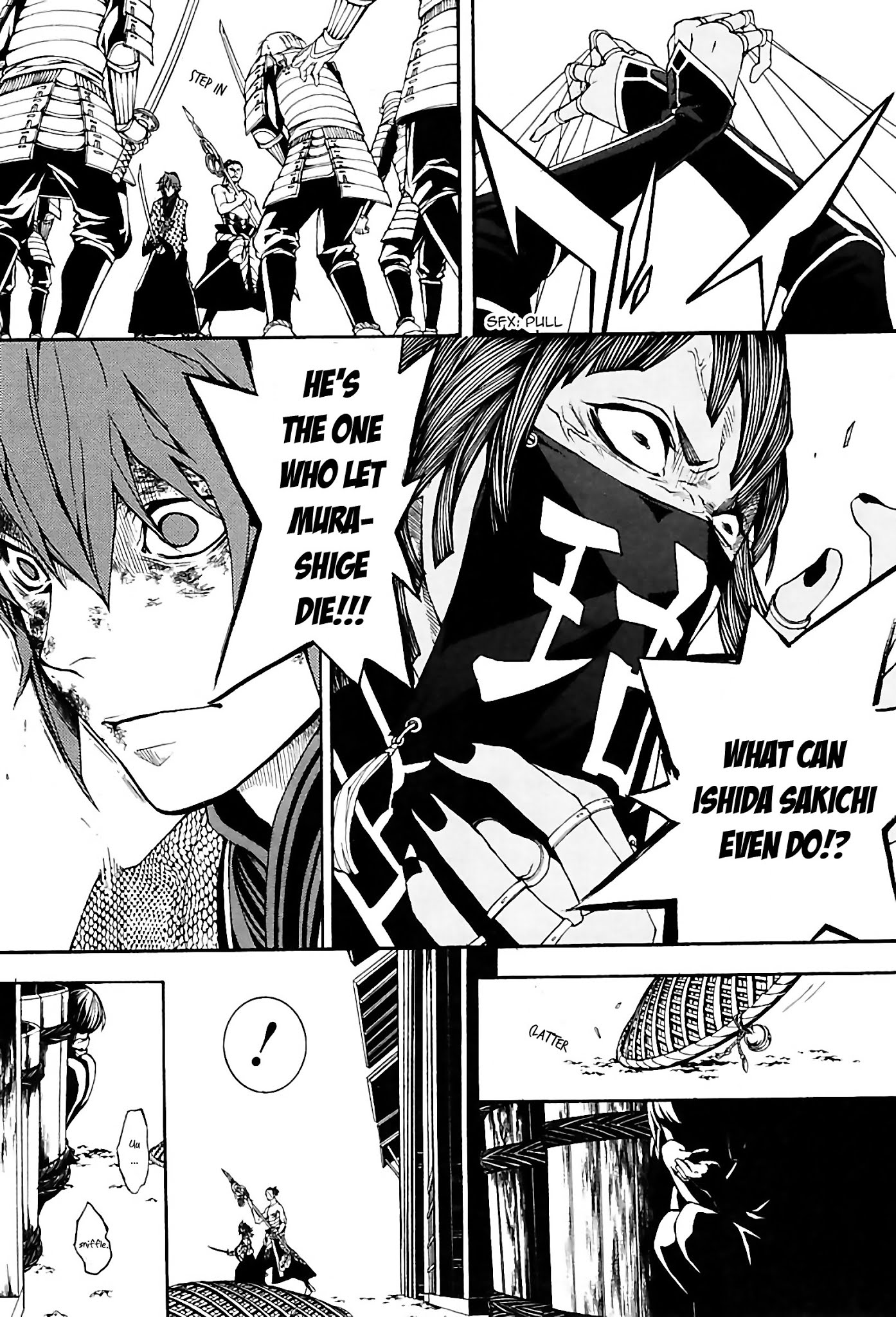 Rengoku ni Warau Chapter 26 page 17 - Chapter 26: The Heroes of Turbulent Times, Arising in Oumi