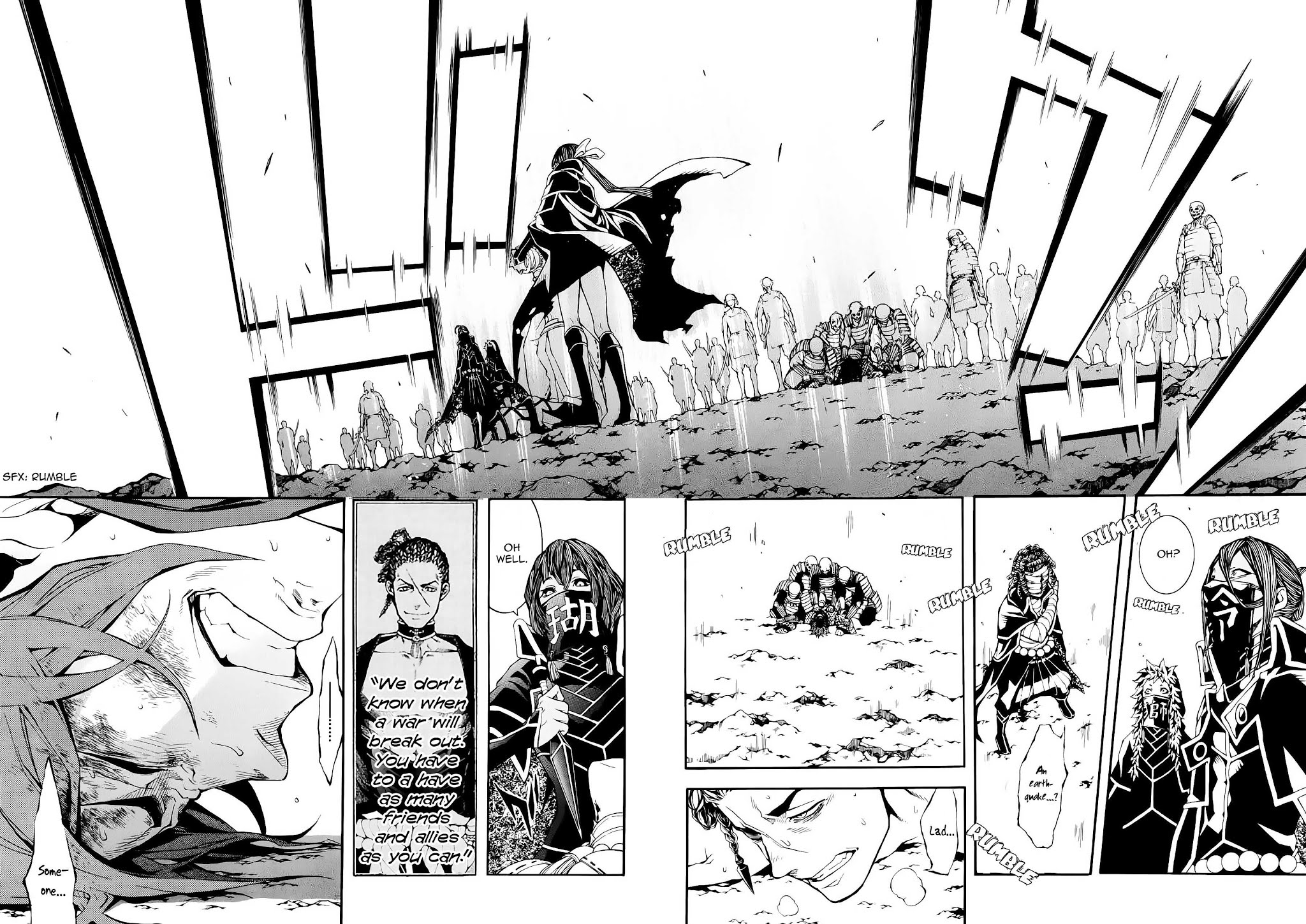 Rengoku ni Warau Chapter 26 page 30 - Chapter 26: The Heroes of Turbulent Times, Arising in Oumi