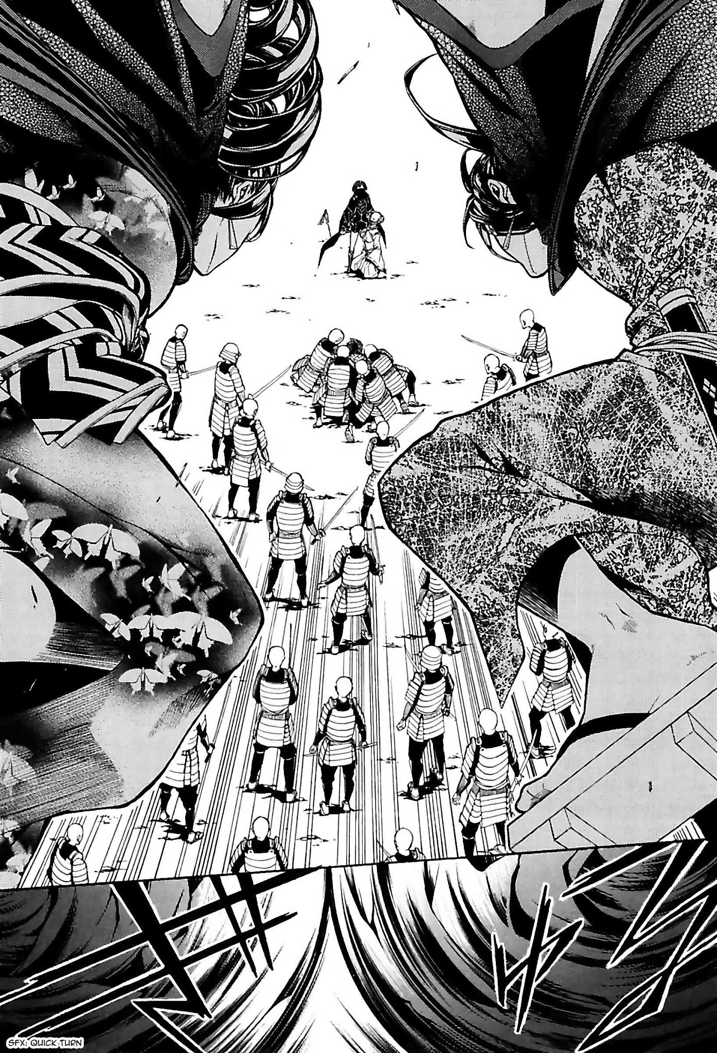 Rengoku ni Warau Chapter 26 page 33 - Chapter 26: The Heroes of Turbulent Times, Arising in Oumi