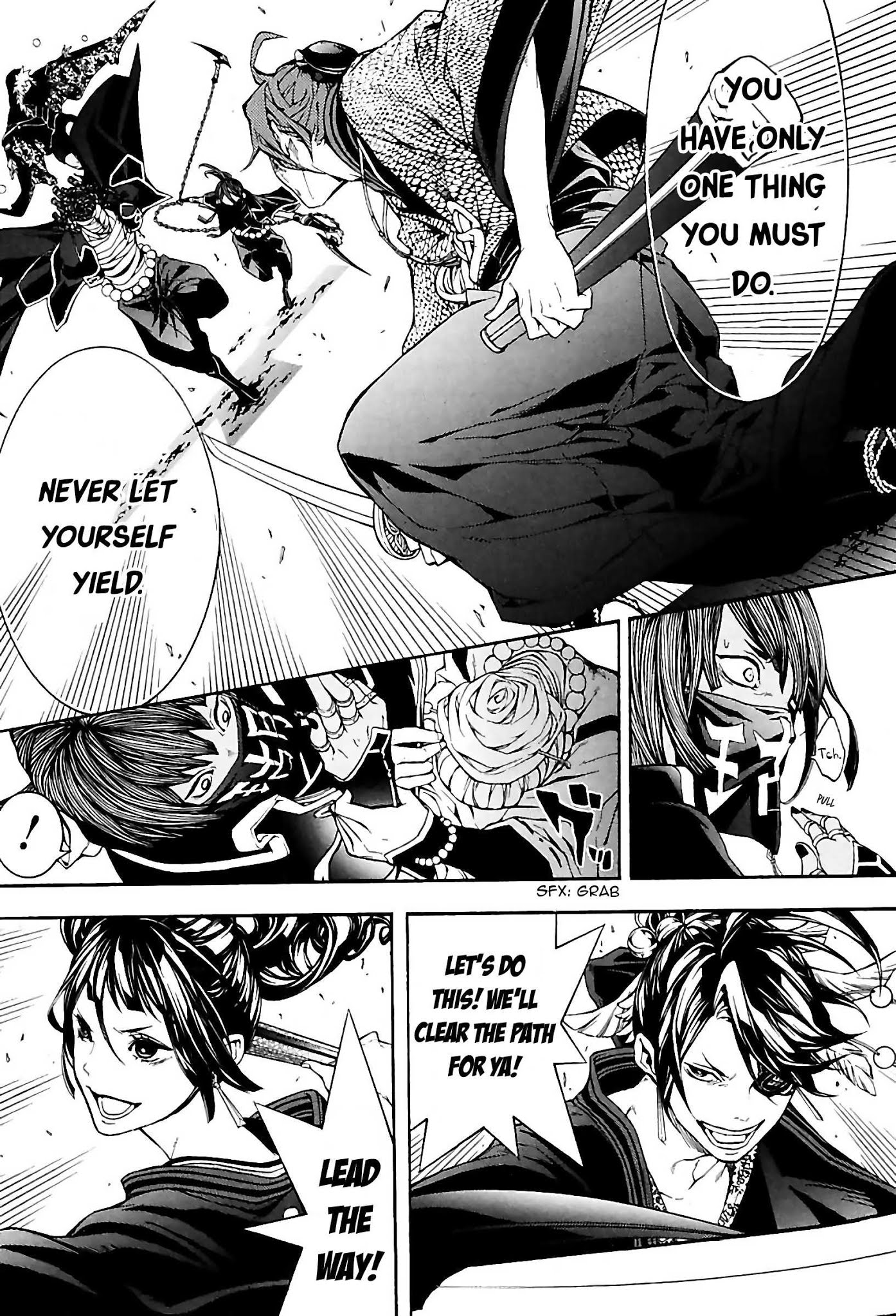 Rengoku ni Warau Chapter 26 page 37 - Chapter 26: The Heroes of Turbulent Times, Arising in Oumi