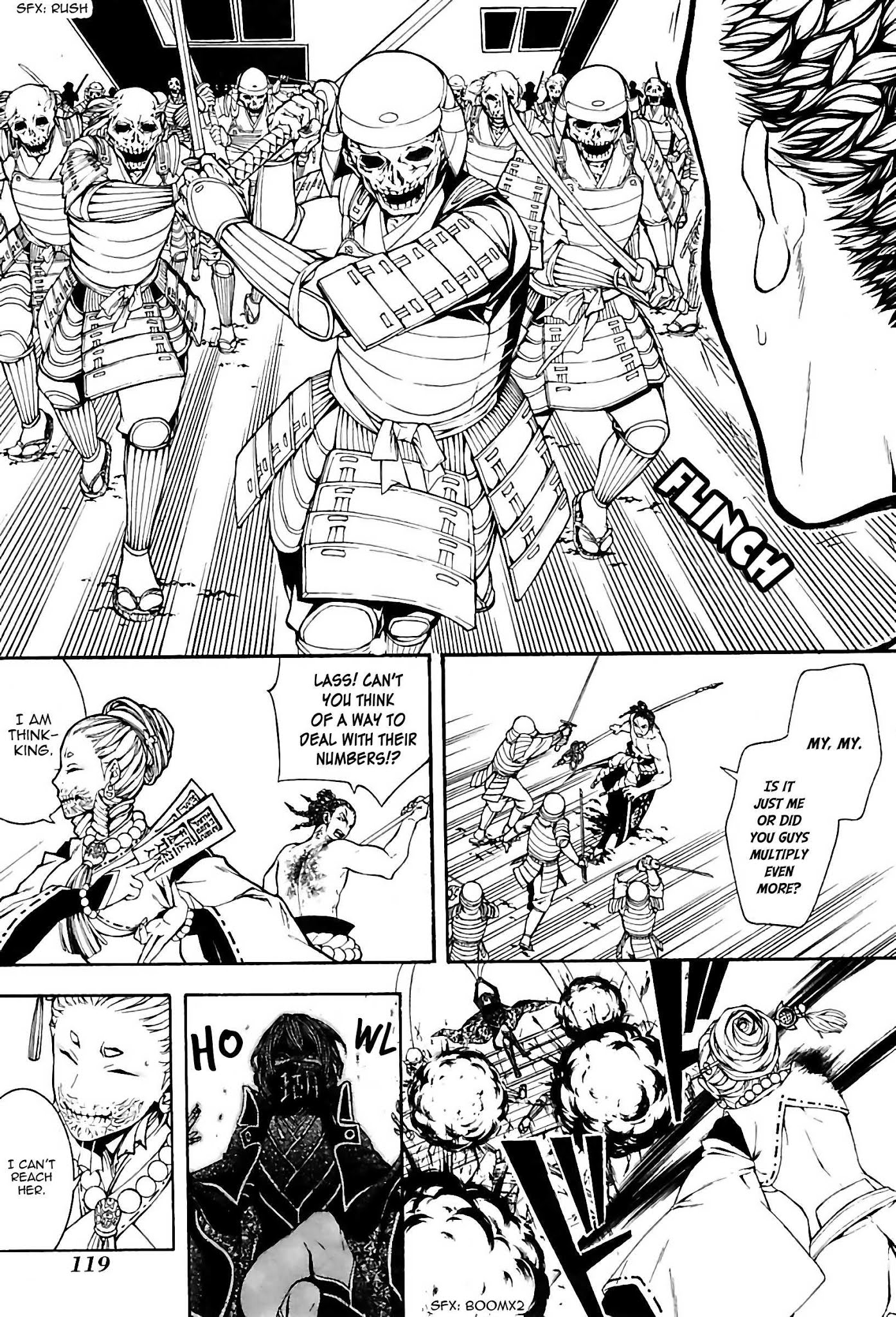 Rengoku ni Warau Chapter 26 page 7 - Chapter 26: The Heroes of Turbulent Times, Arising in Oumi