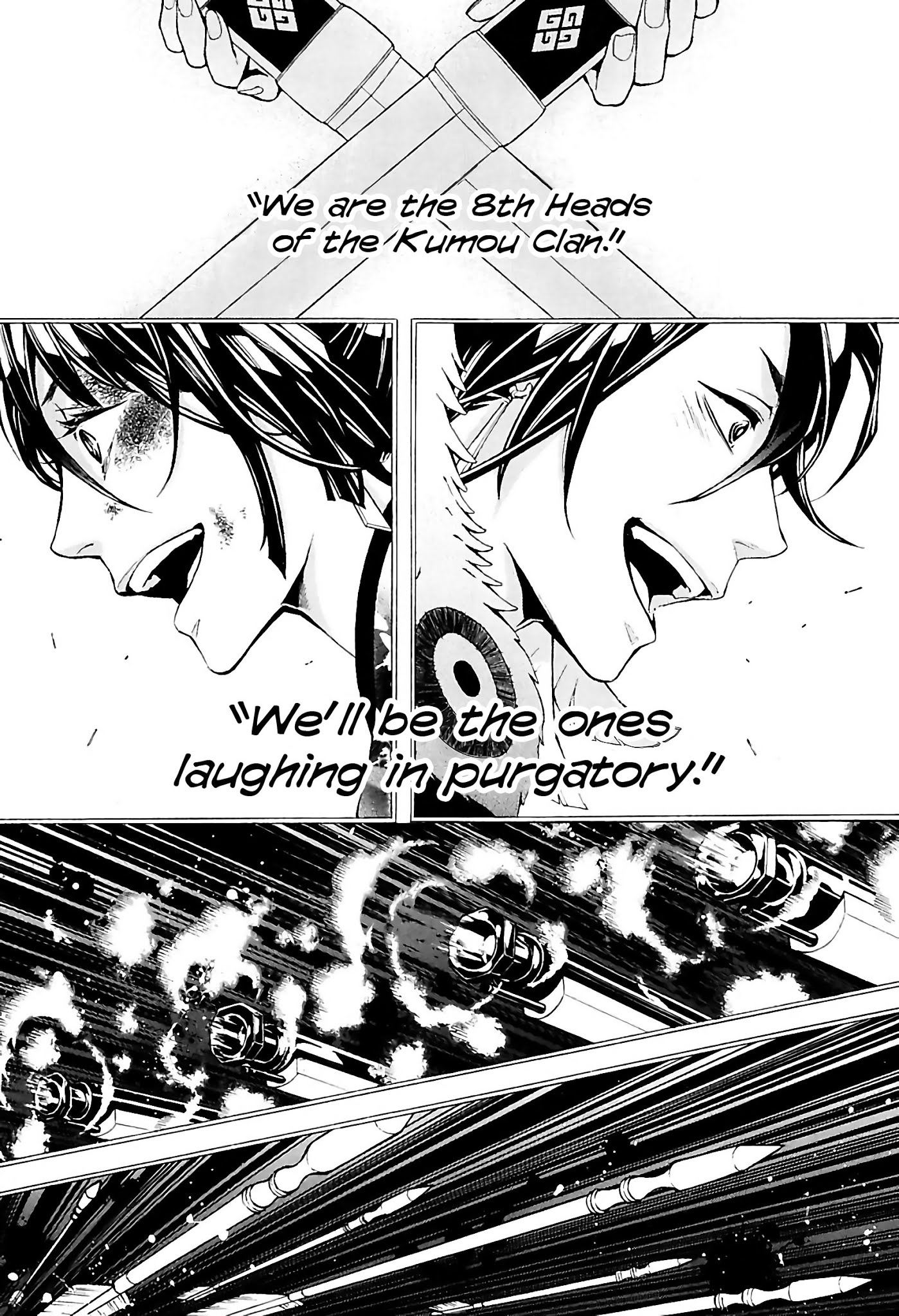 Rengoku ni Warau Chapter 27 page 6 - Chapter 27: The Brazen One, Reunion with the Drifting Clouds