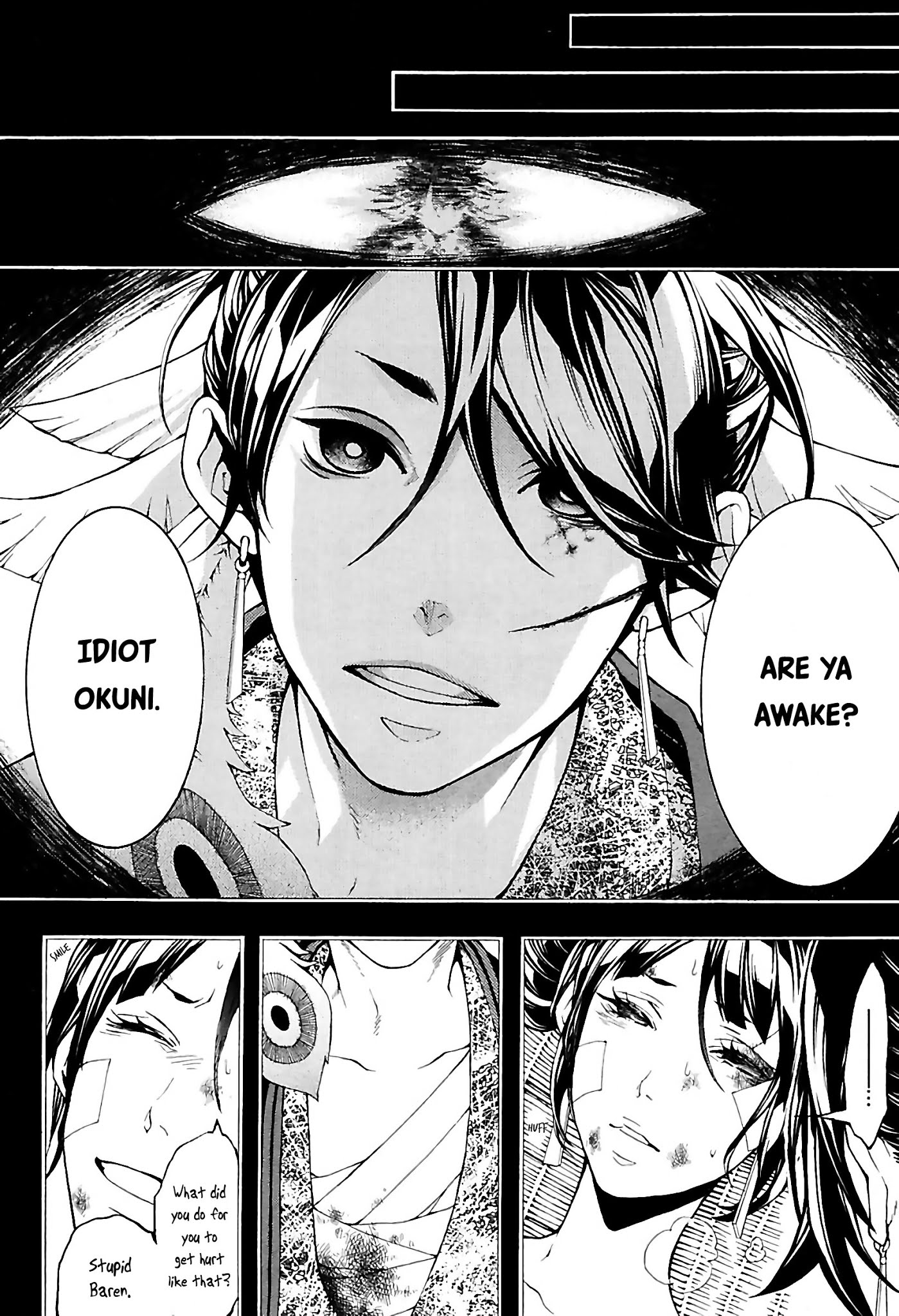 Rengoku ni Warau Chapter 27 page 9 - Chapter 27: The Brazen One, Reunion with the Drifting Clouds