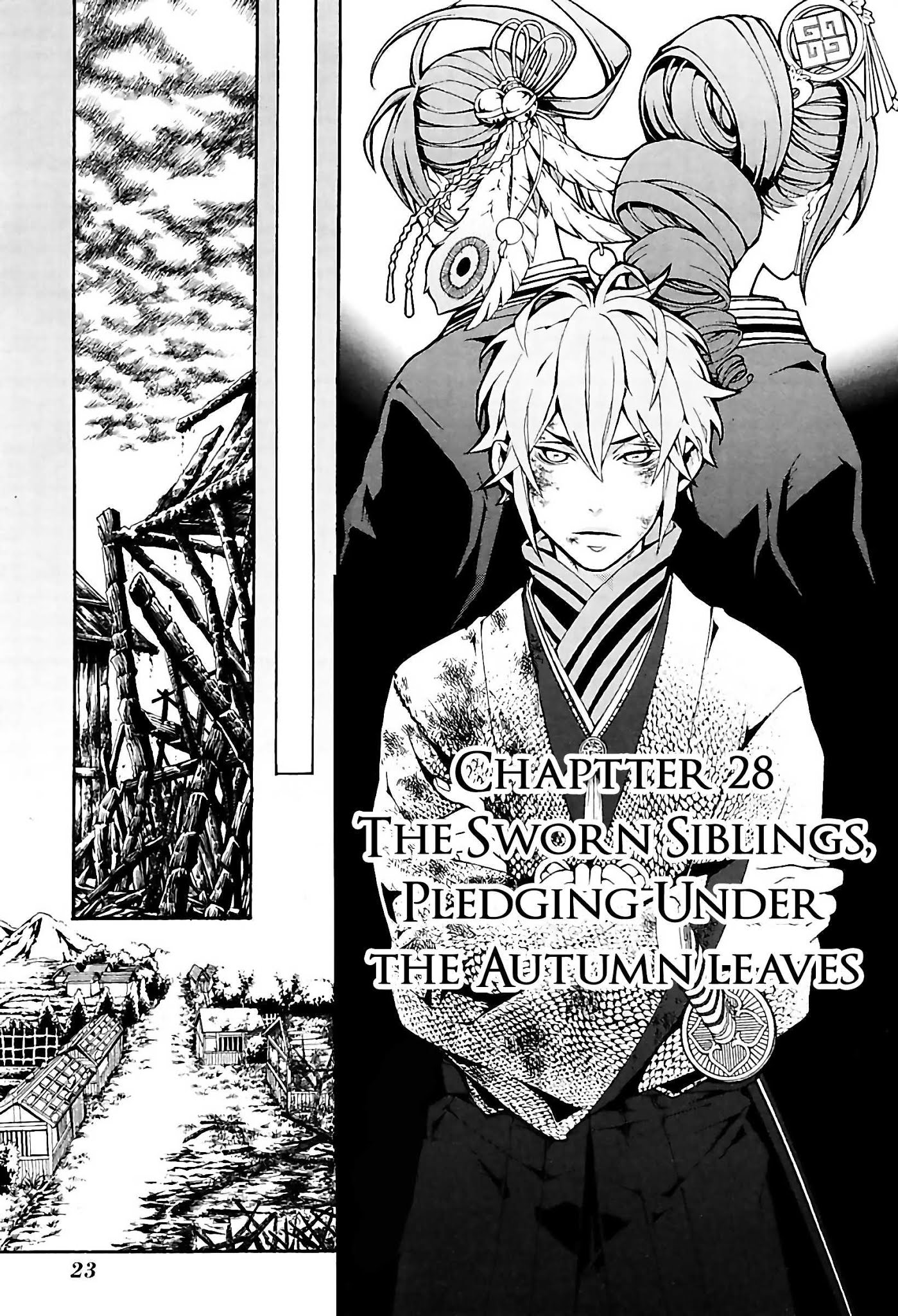 Rengoku ni Warau Chapter 28 page 1 - Chapter 28: The Sworn Siblings, Pledging Under the Autumn Leaves