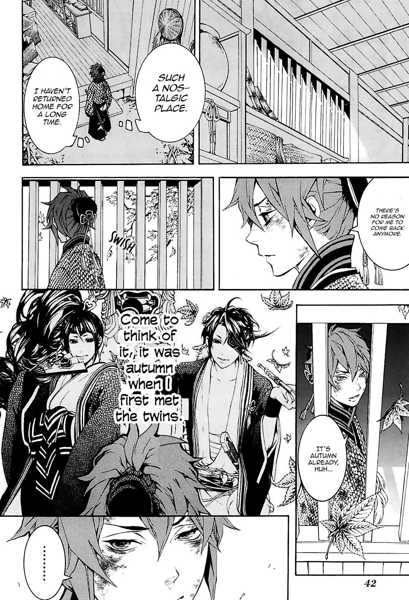 Rengoku ni Warau Chapter 28 page 20 - Chapter 28: The Sworn Siblings, Pledging Under the Autumn Leaves