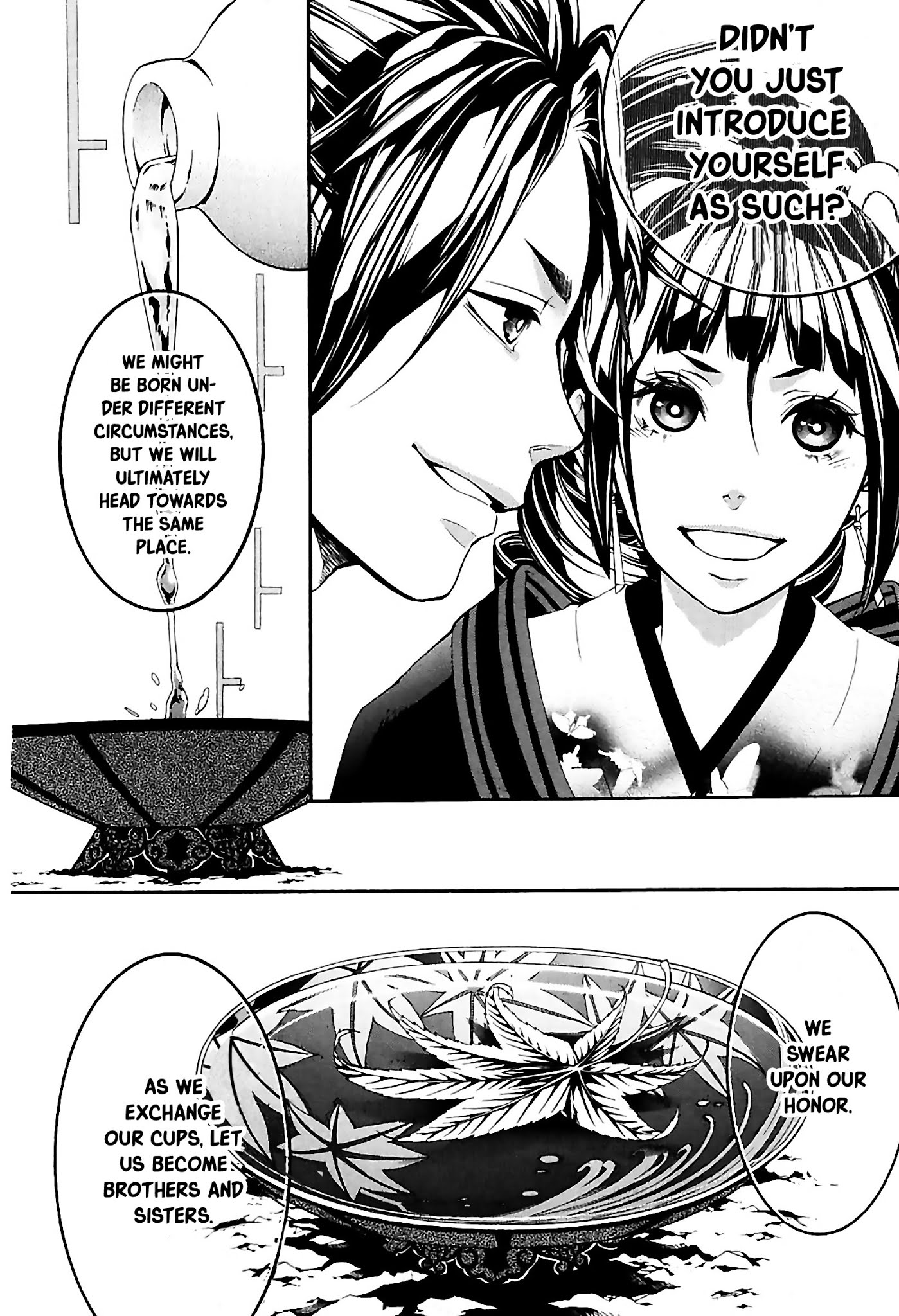 Rengoku ni Warau Chapter 28 page 26 - Chapter 28: The Sworn Siblings, Pledging Under the Autumn Leaves