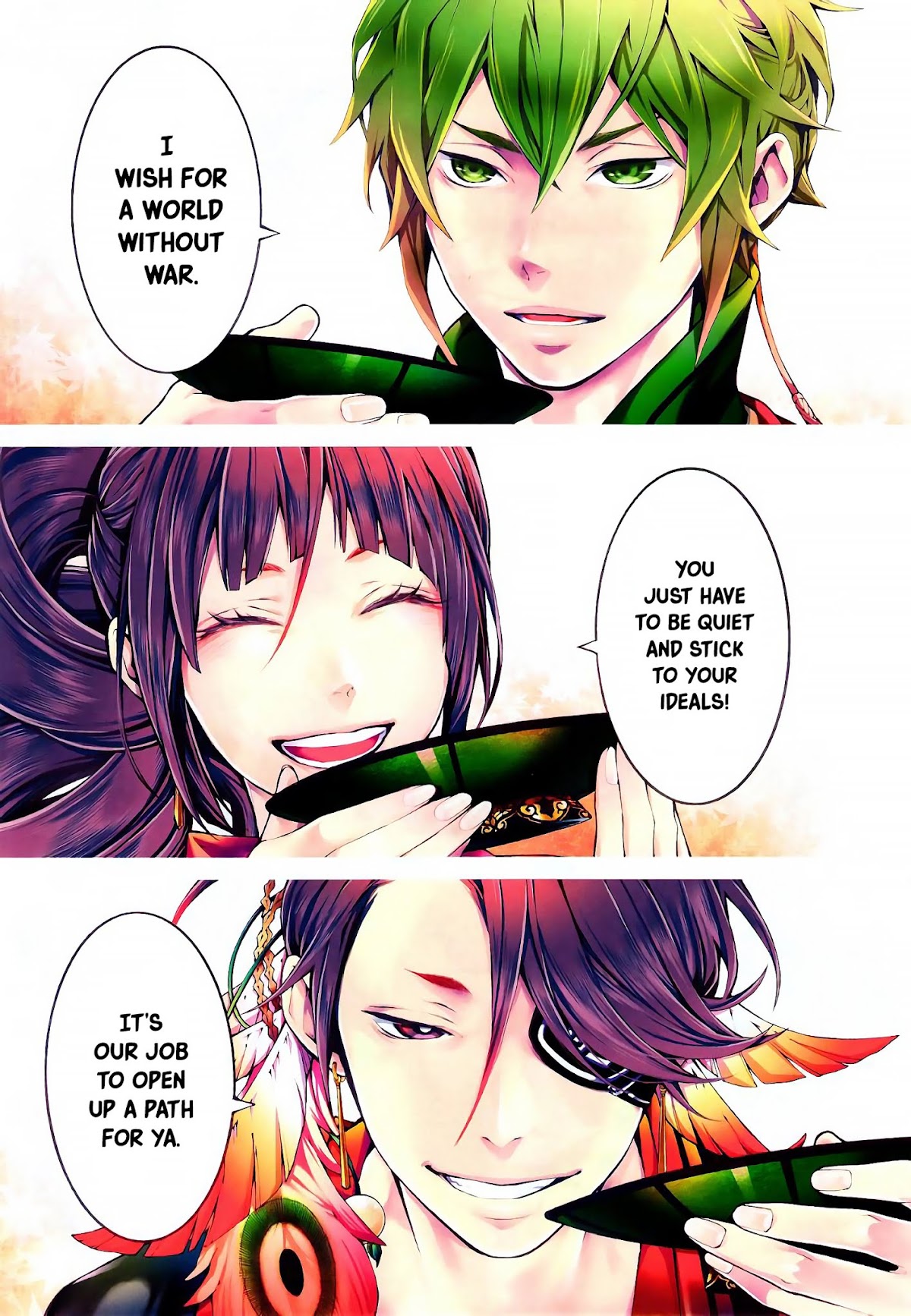 Rengoku ni Warau Chapter 28 page 27 - Chapter 28: The Sworn Siblings, Pledging Under the Autumn Leaves