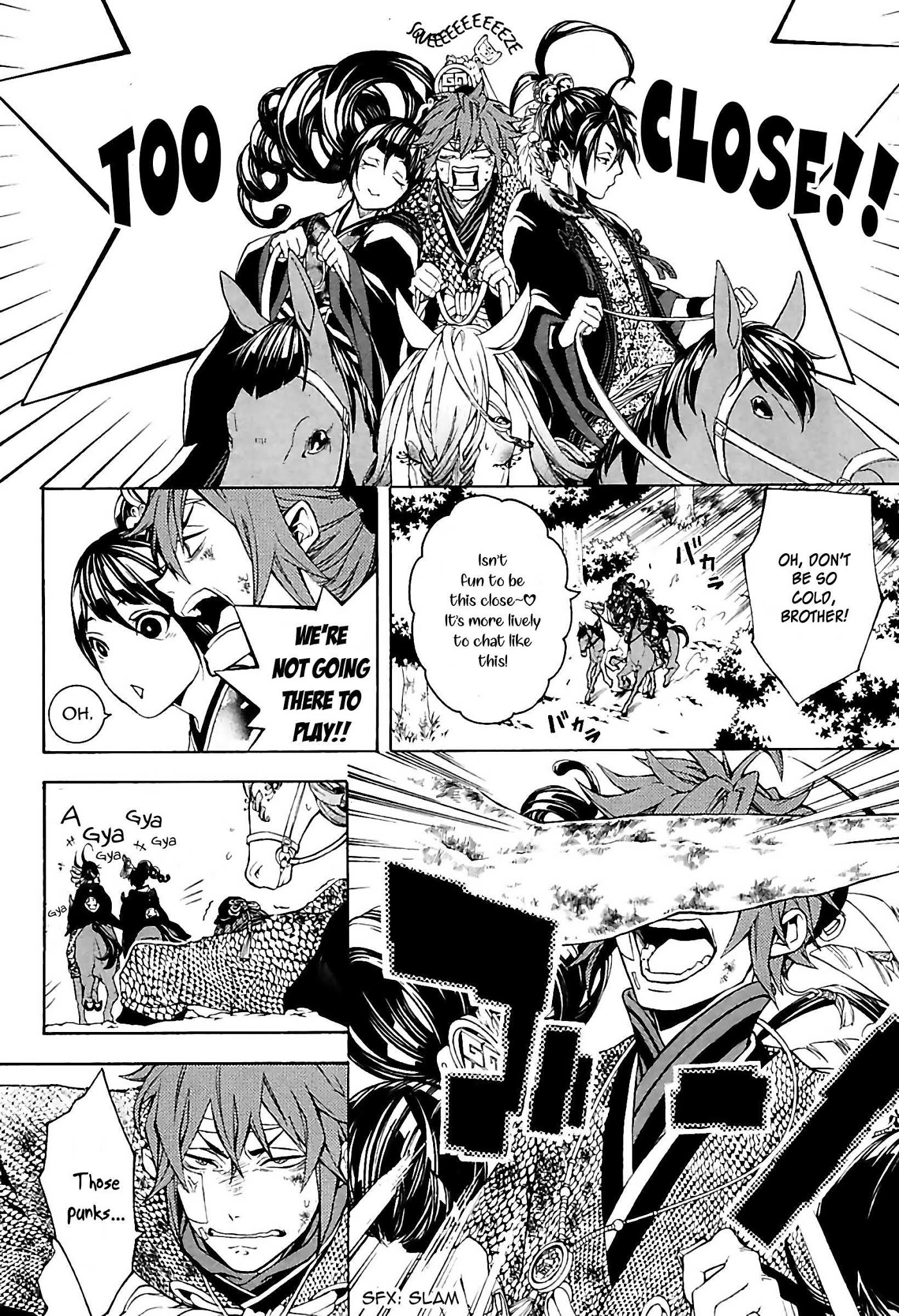 Rengoku ni Warau Chapter 28 page 34 - Chapter 28: The Sworn Siblings, Pledging Under the Autumn Leaves
