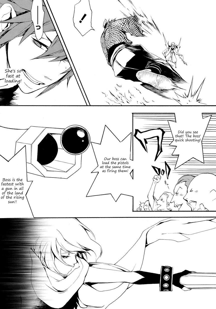 Rengoku ni Warau Chapter 3.2 page 13 - Chapter 3 v2 : Bullets, Striking the Clouds