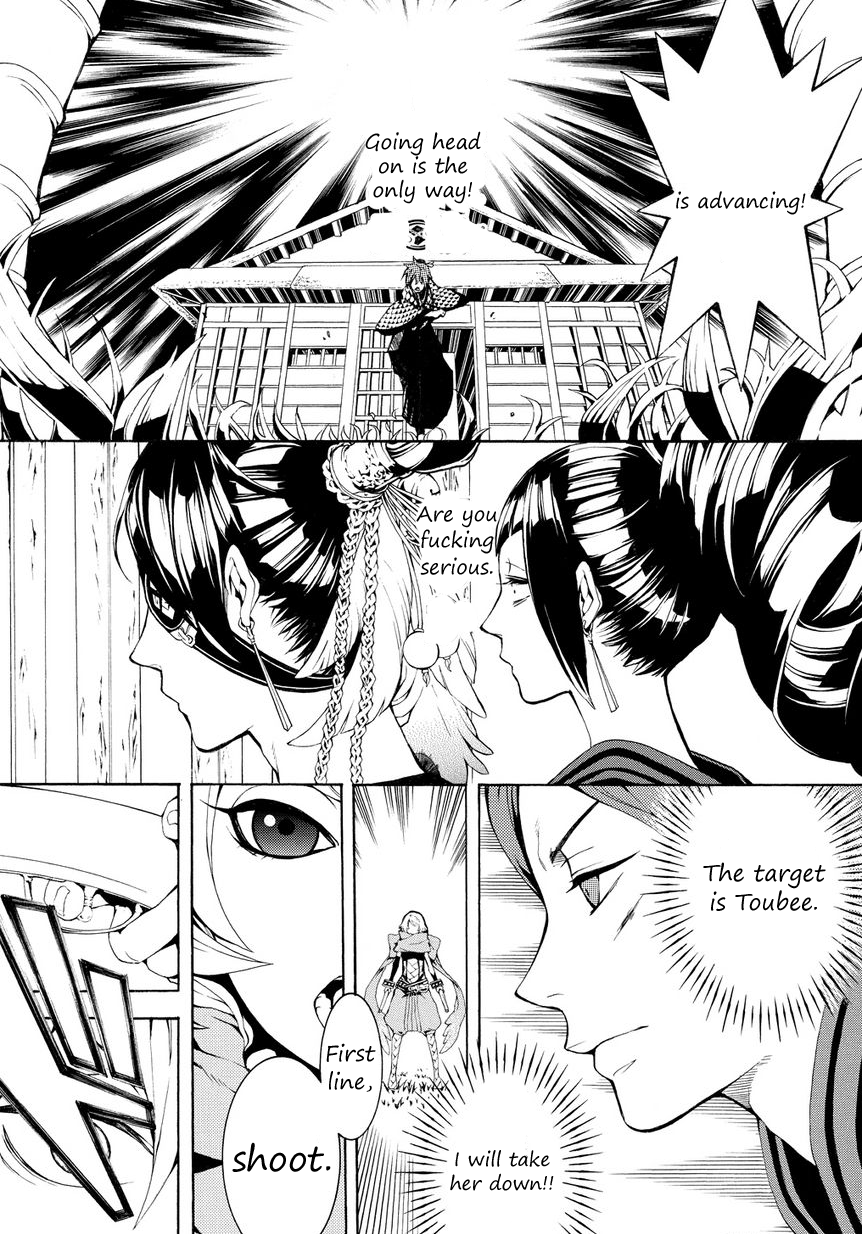 Rengoku ni Warau Chapter 3.2 page 9 - Chapter 3 v2 : Bullets, Striking the Clouds
