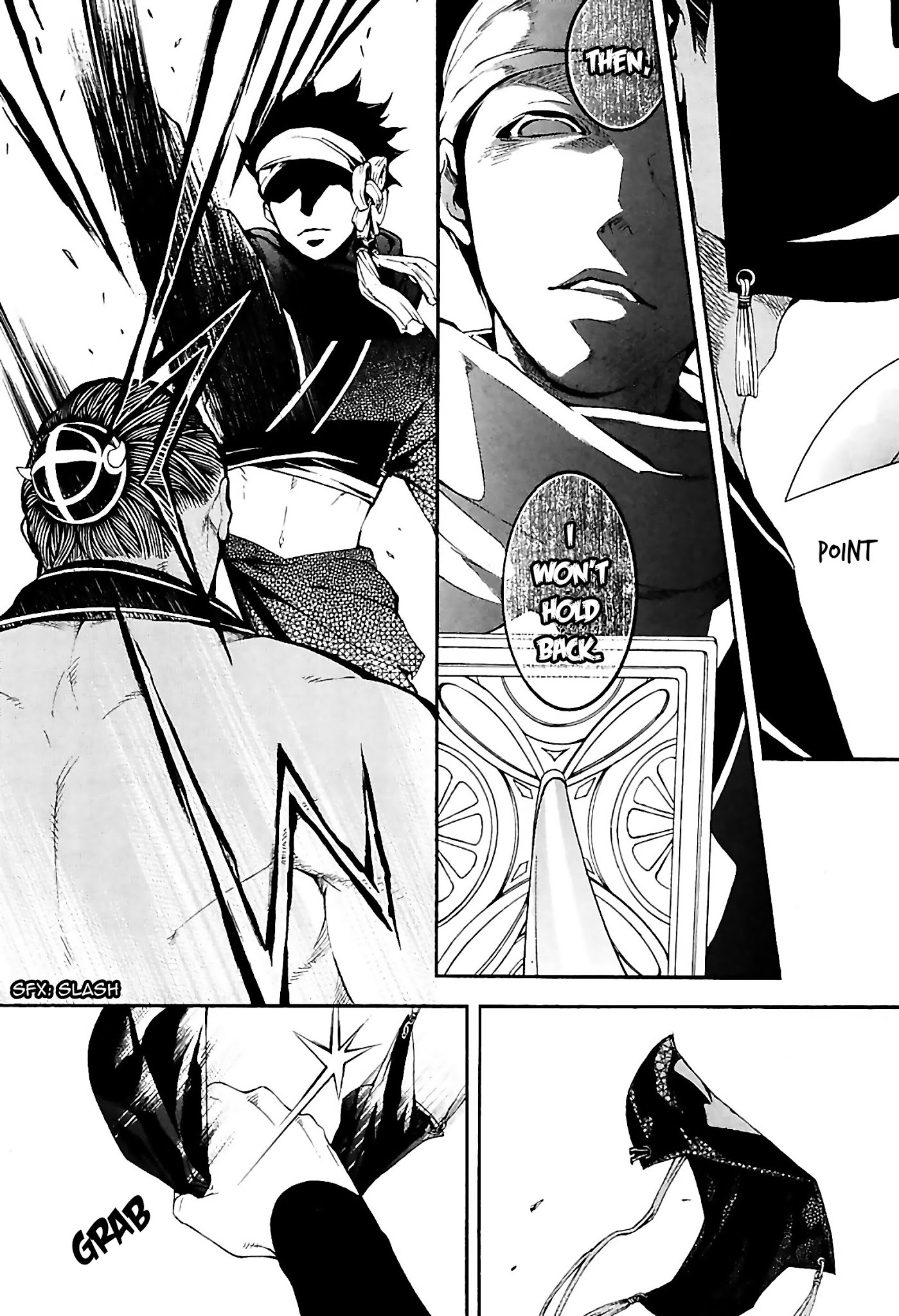 Rengoku ni Warau Chapter 30 page 24 - Chapter 30: The Young Tactician, Scheming Against the Blind Ninja