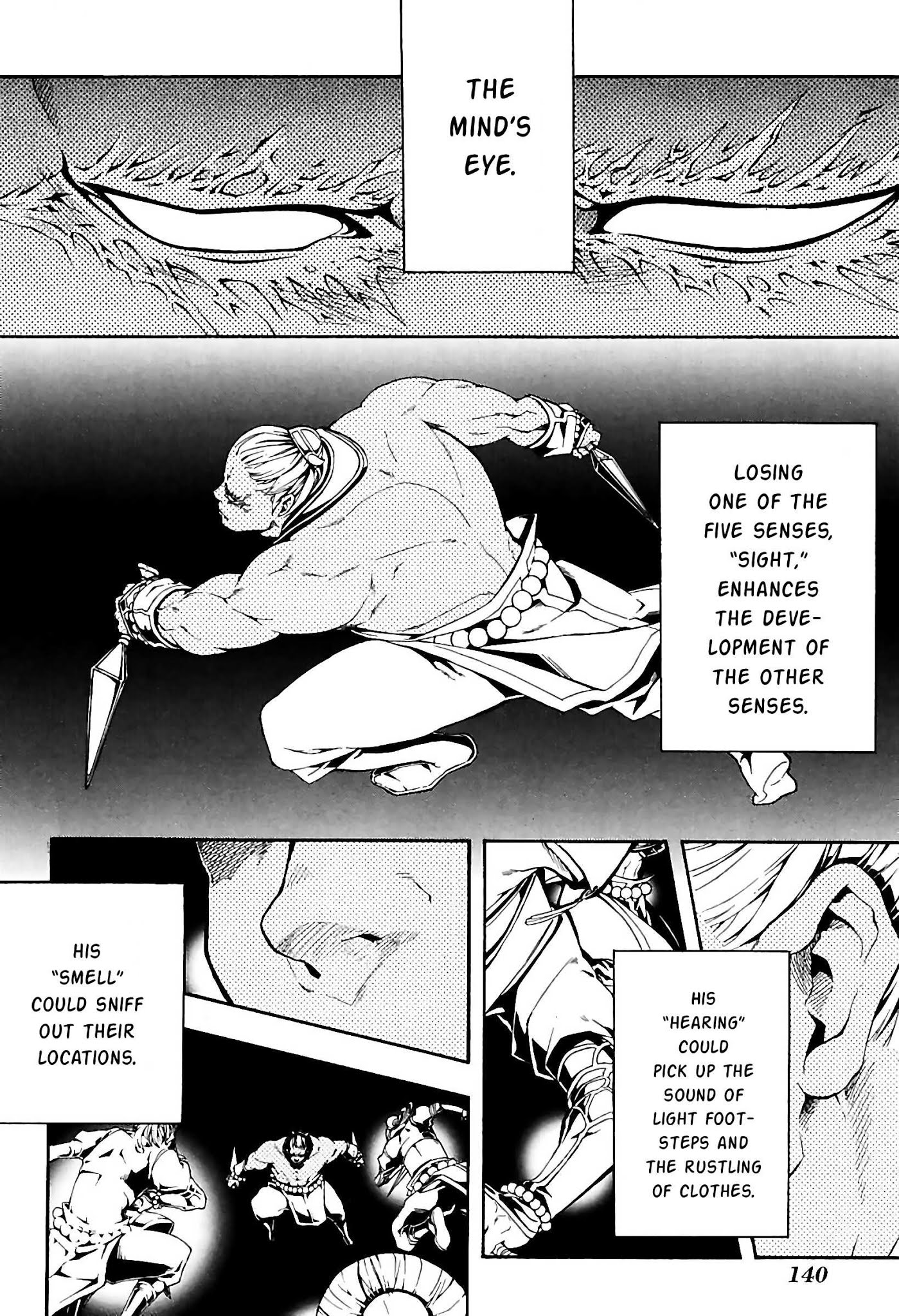Rengoku ni Warau Chapter 30 page 35 - Chapter 30: The Young Tactician, Scheming Against the Blind Ninja