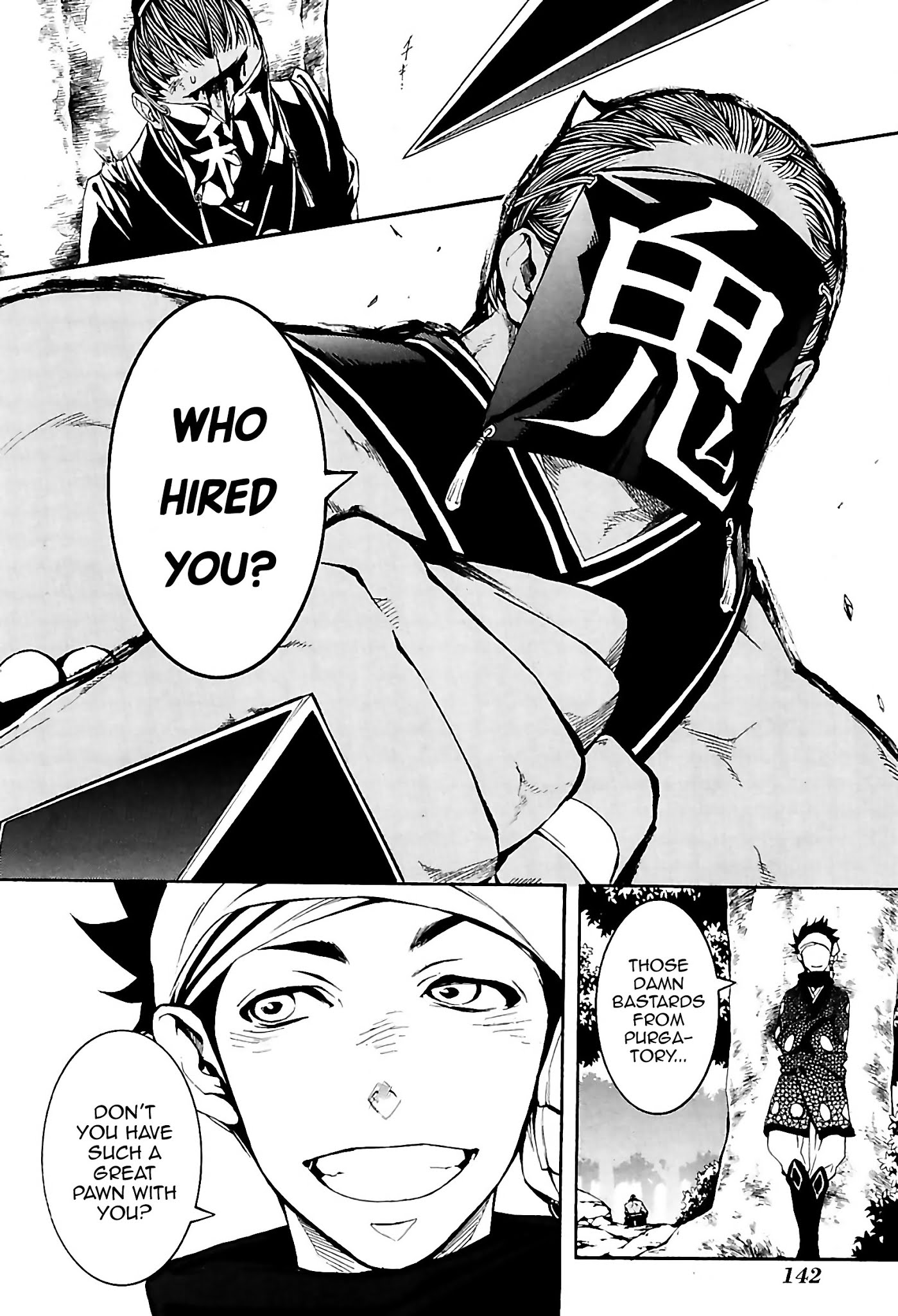 Rengoku ni Warau Chapter 30 page 37 - Chapter 30: The Young Tactician, Scheming Against the Blind Ninja