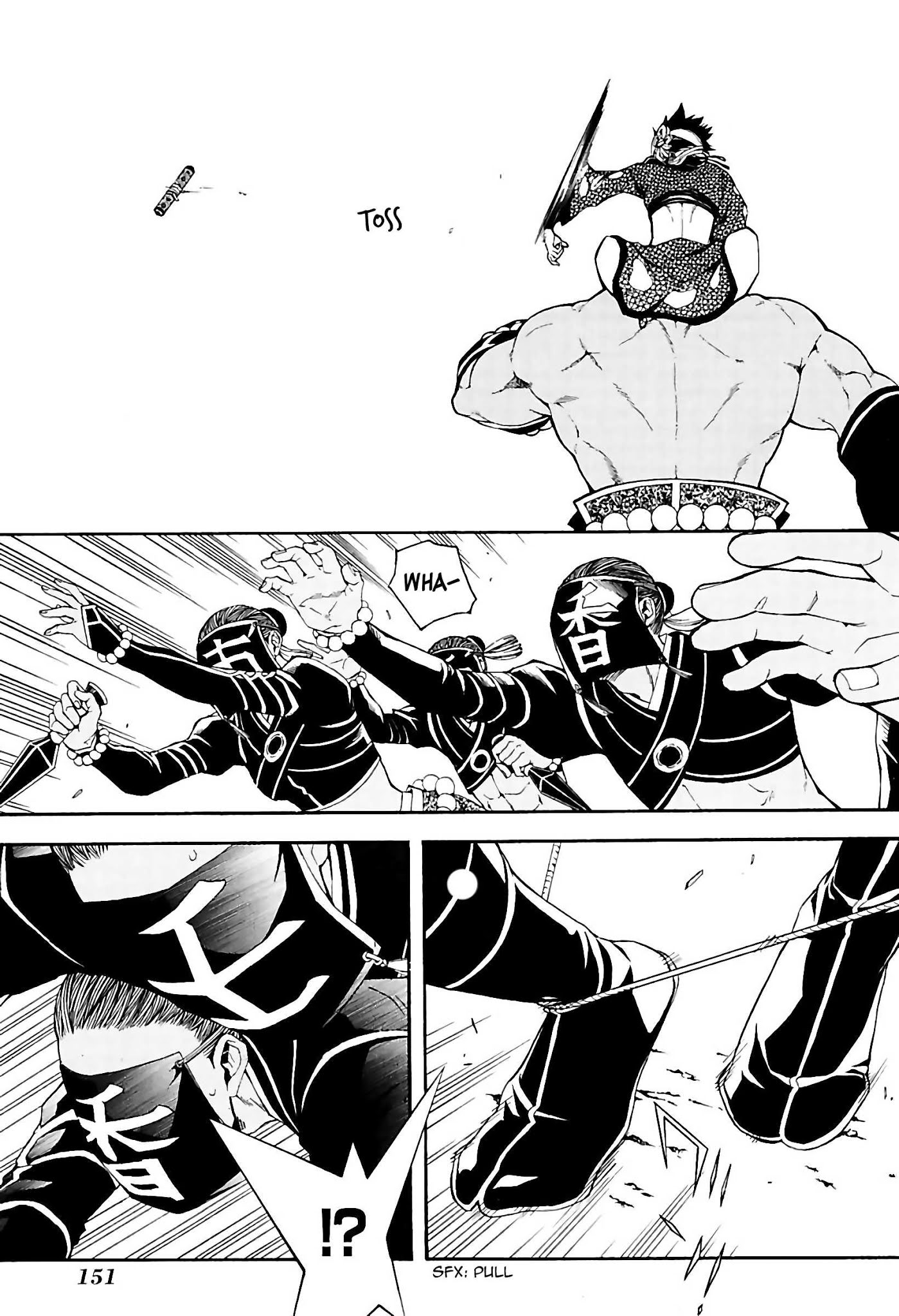 Rengoku ni Warau Chapter 31 page 9 - Chapter 31: Fending Off the Iga Ninjas, Giving an Oni an Iron Club
