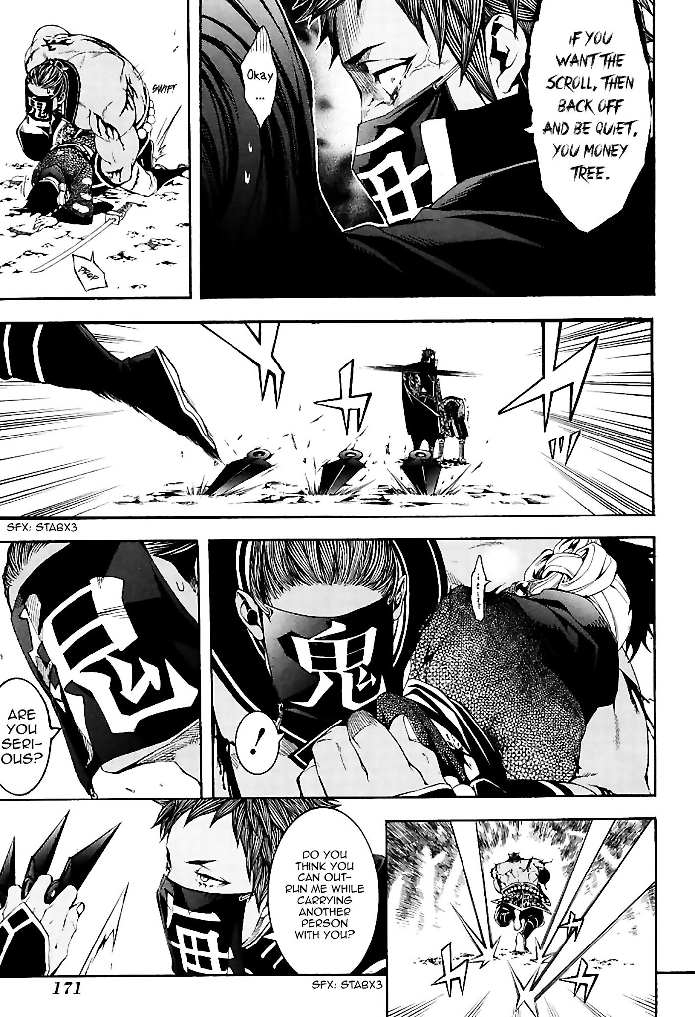 Rengoku ni Warau Chapter 32 page 11 - Chapter 32: The Ingenious One, Battling in Silence