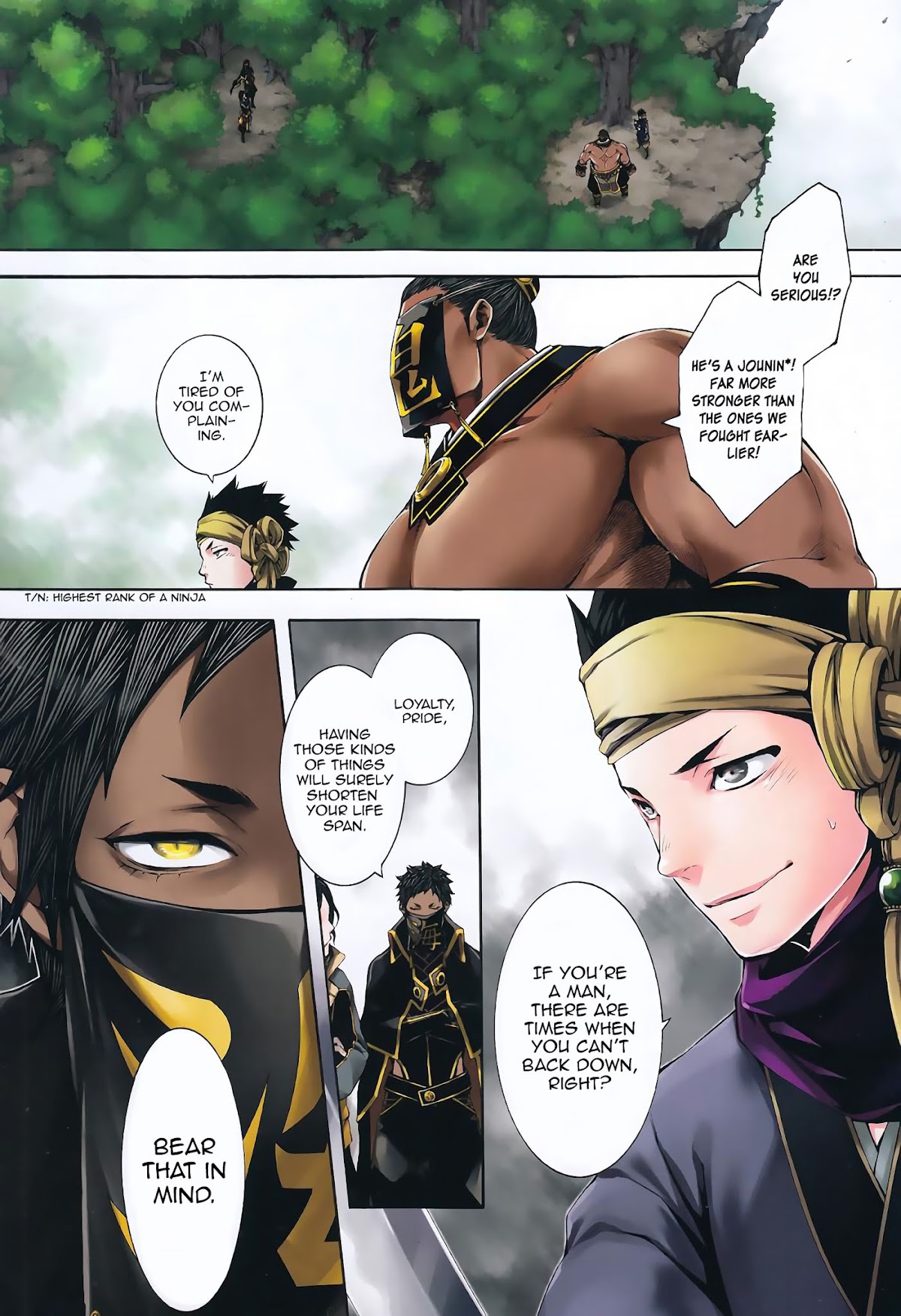 Rengoku ni Warau Chapter 32 page 2 - Chapter 32: The Ingenious One, Battling in Silence