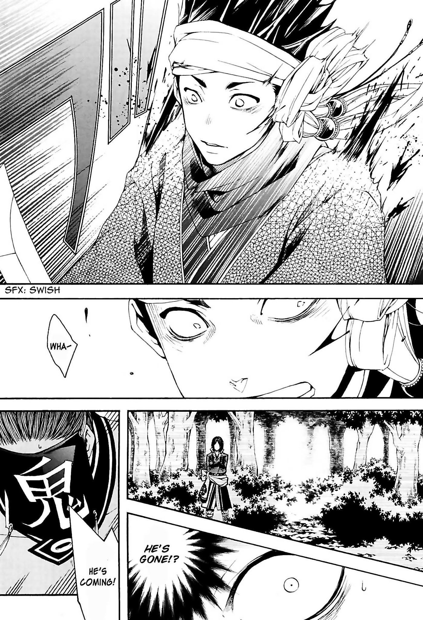 Rengoku ni Warau Chapter 32 page 3 - Chapter 32: The Ingenious One, Battling in Silence