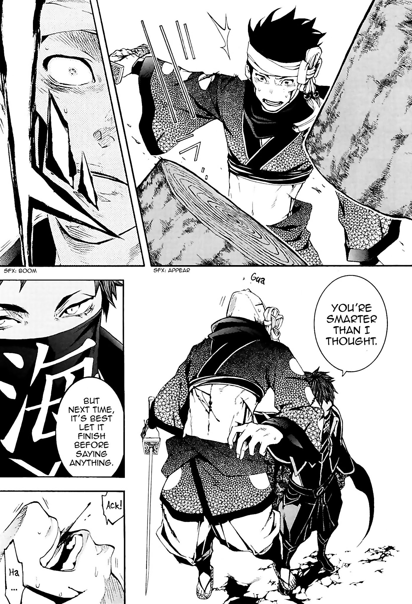 Rengoku ni Warau Chapter 32 page 9 - Chapter 32: The Ingenious One, Battling in Silence