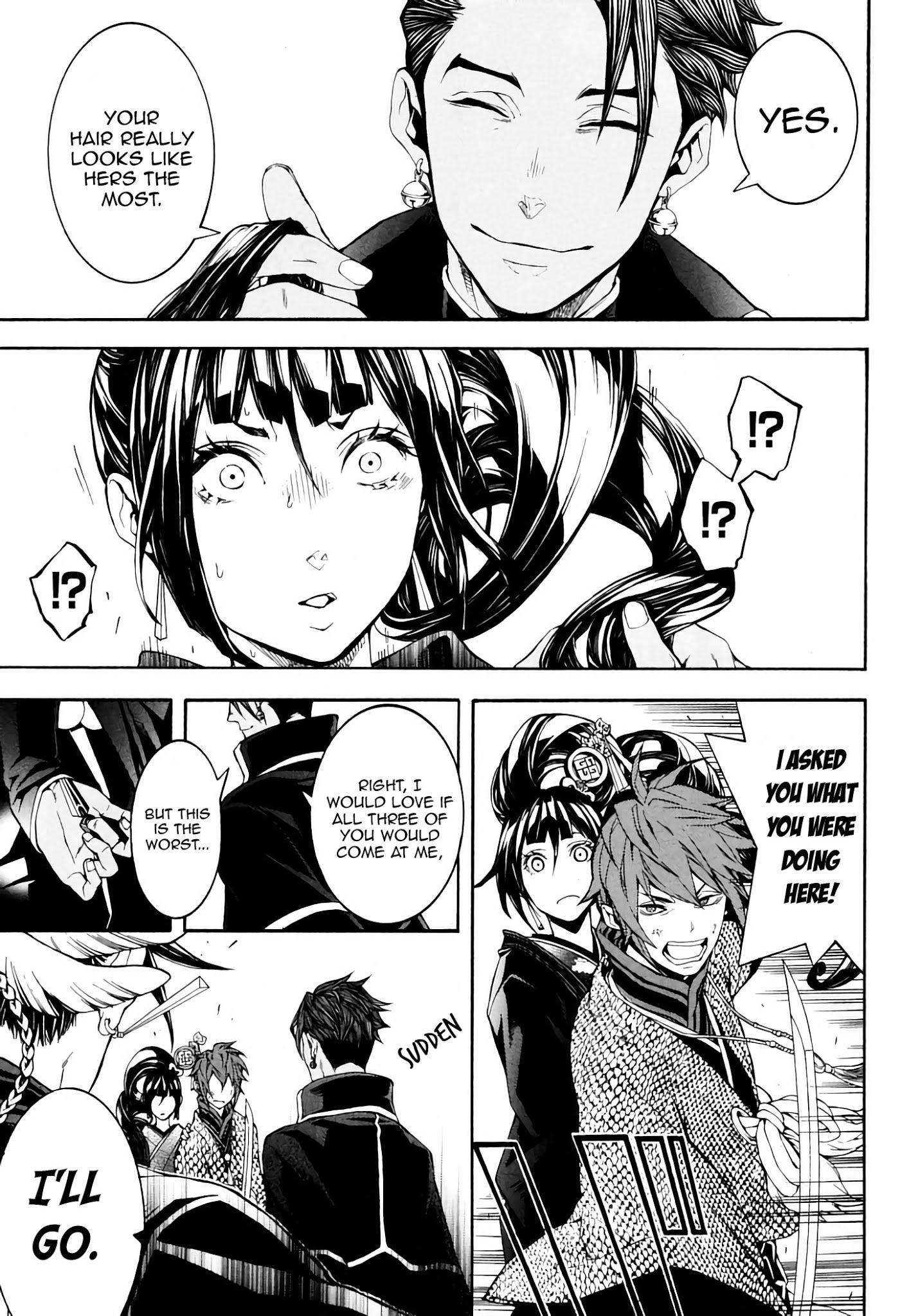 Rengoku ni Warau Chapter 34 page 11 - Chapter 34: The Sworn Siblings, Going their Separate Ways