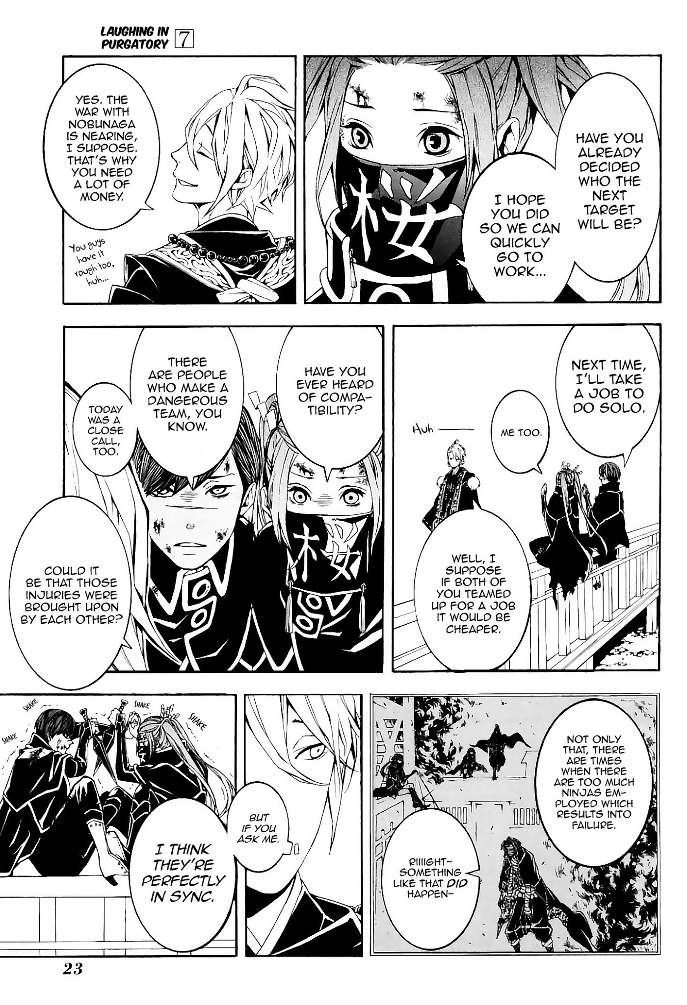 Rengoku ni Warau Chapter 34 page 25 - Chapter 34: The Sworn Siblings, Going their Separate Ways