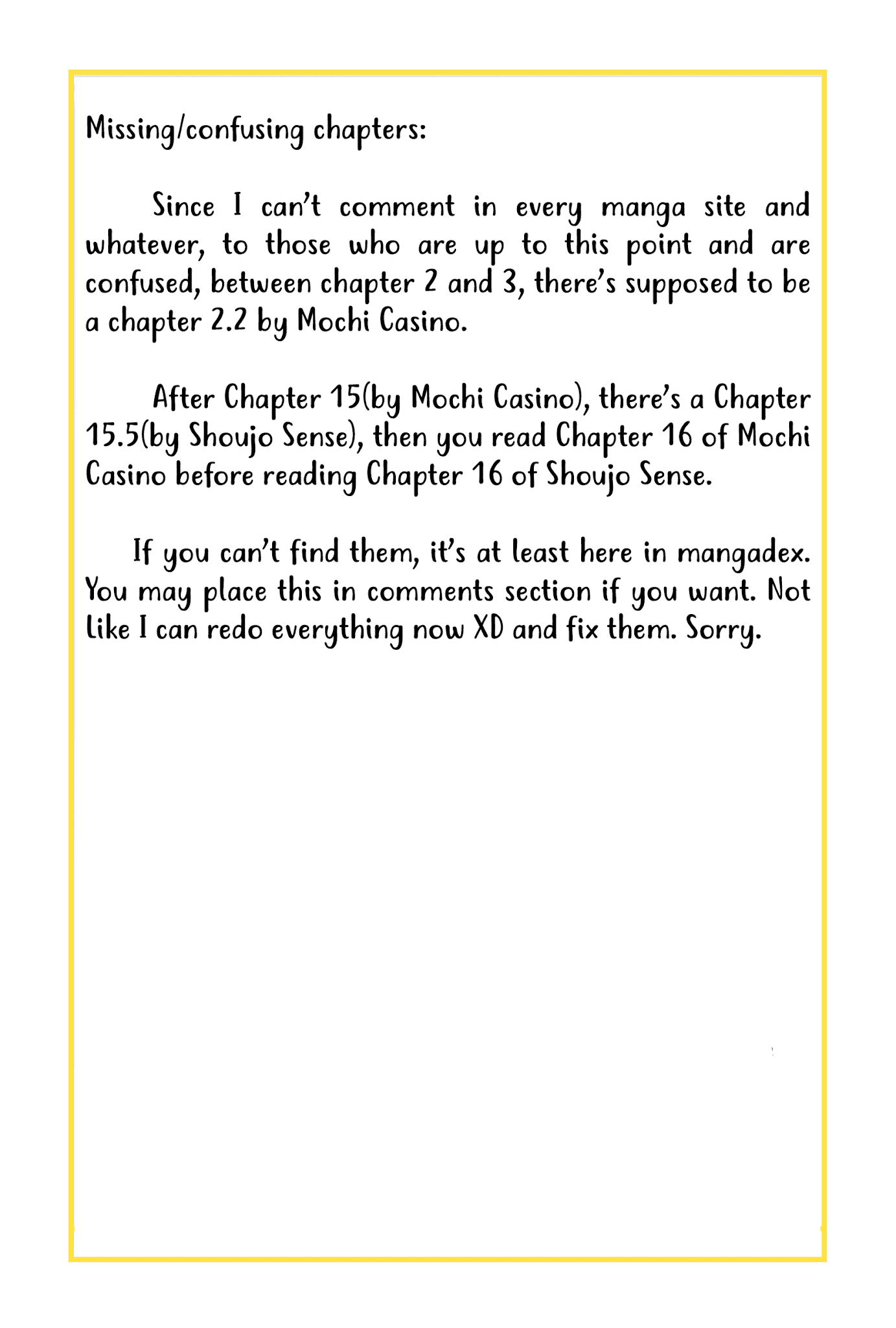 Rengoku ni Warau Chapter 35 page 15 - Chapter 35: Before the War, Wavering Thoughts