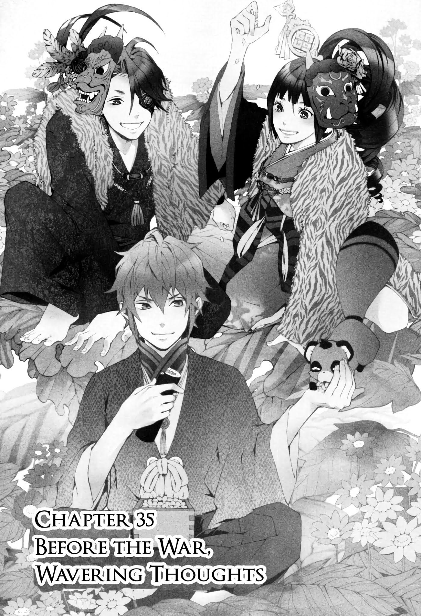 Rengoku ni Warau Chapter 35 page 2 - Chapter 35: Before the War, Wavering Thoughts