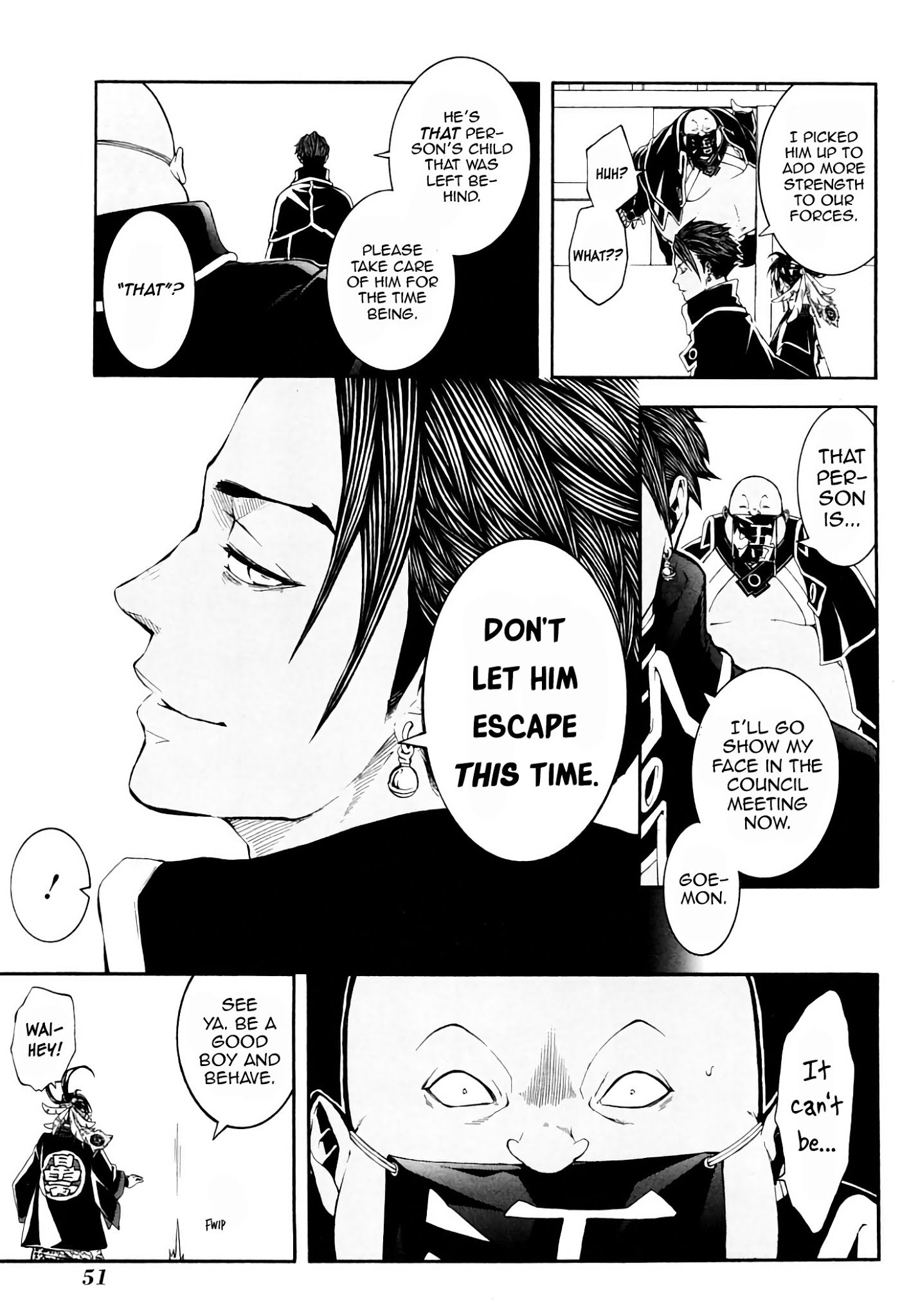 Rengoku ni Warau Chapter 36 page 10 - Chapter 36: The Being from Purgatory, Standing in Iga