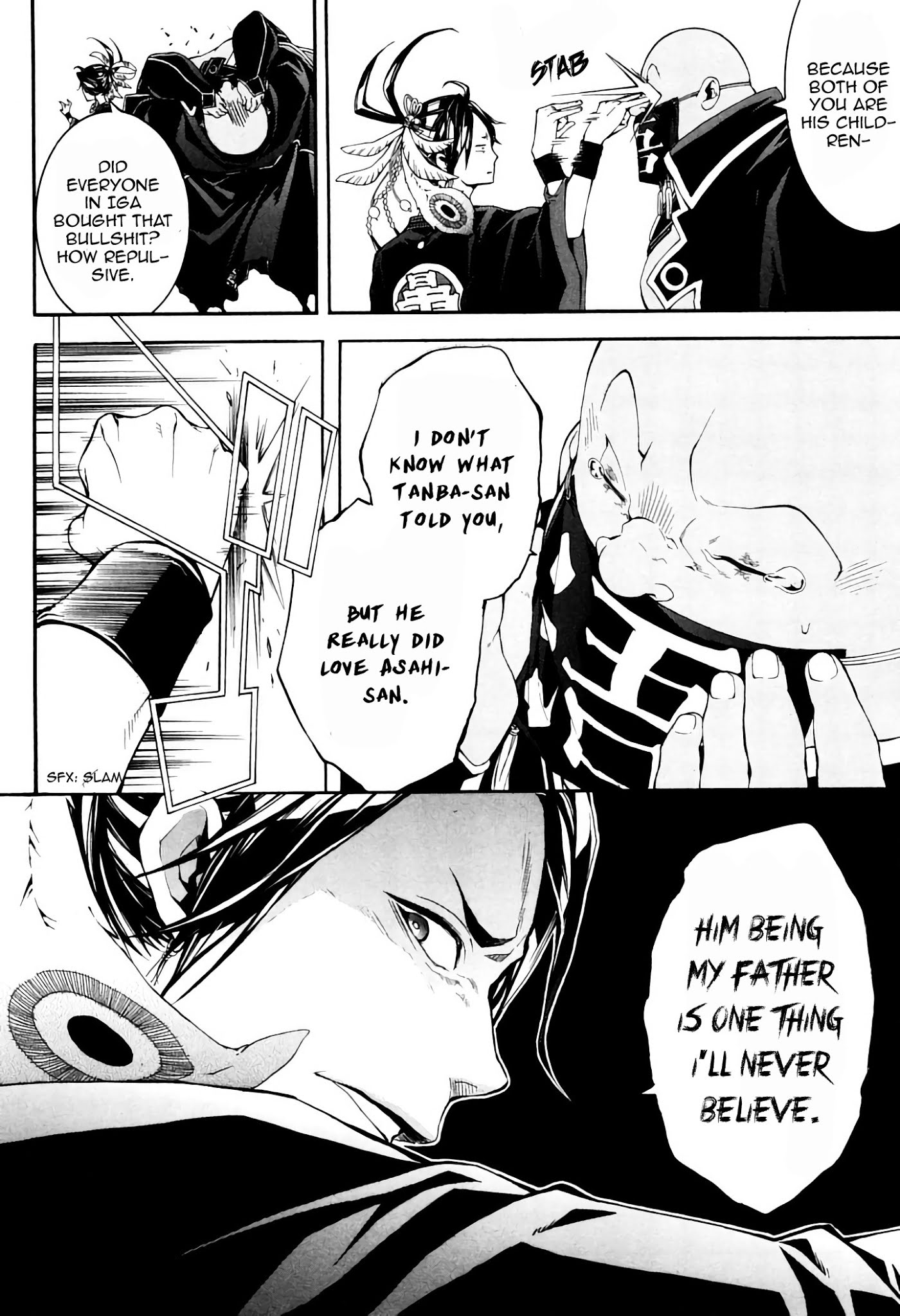 Rengoku ni Warau Chapter 36 page 13 - Chapter 36: The Being from Purgatory, Standing in Iga